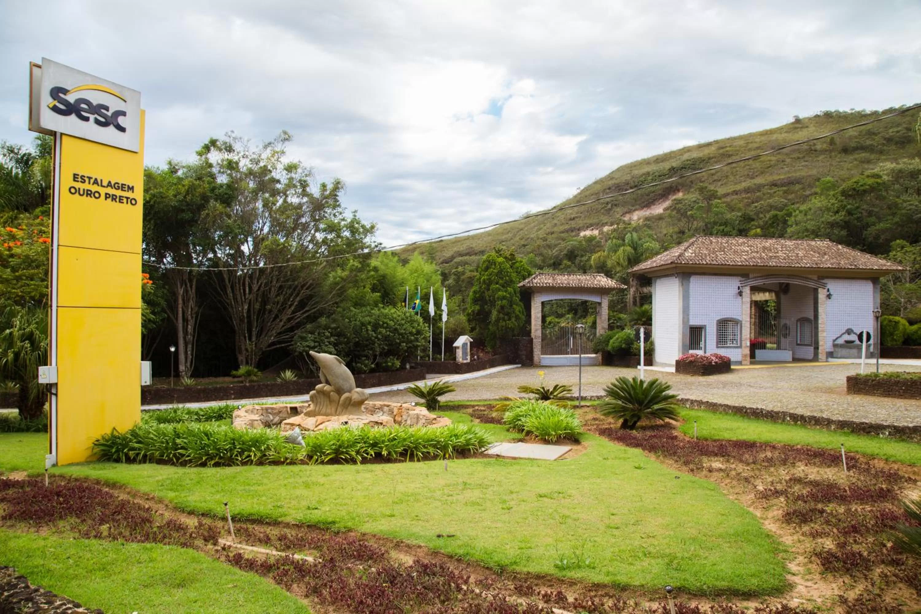 Facade/entrance, Property Building in SESC OURO PRETO