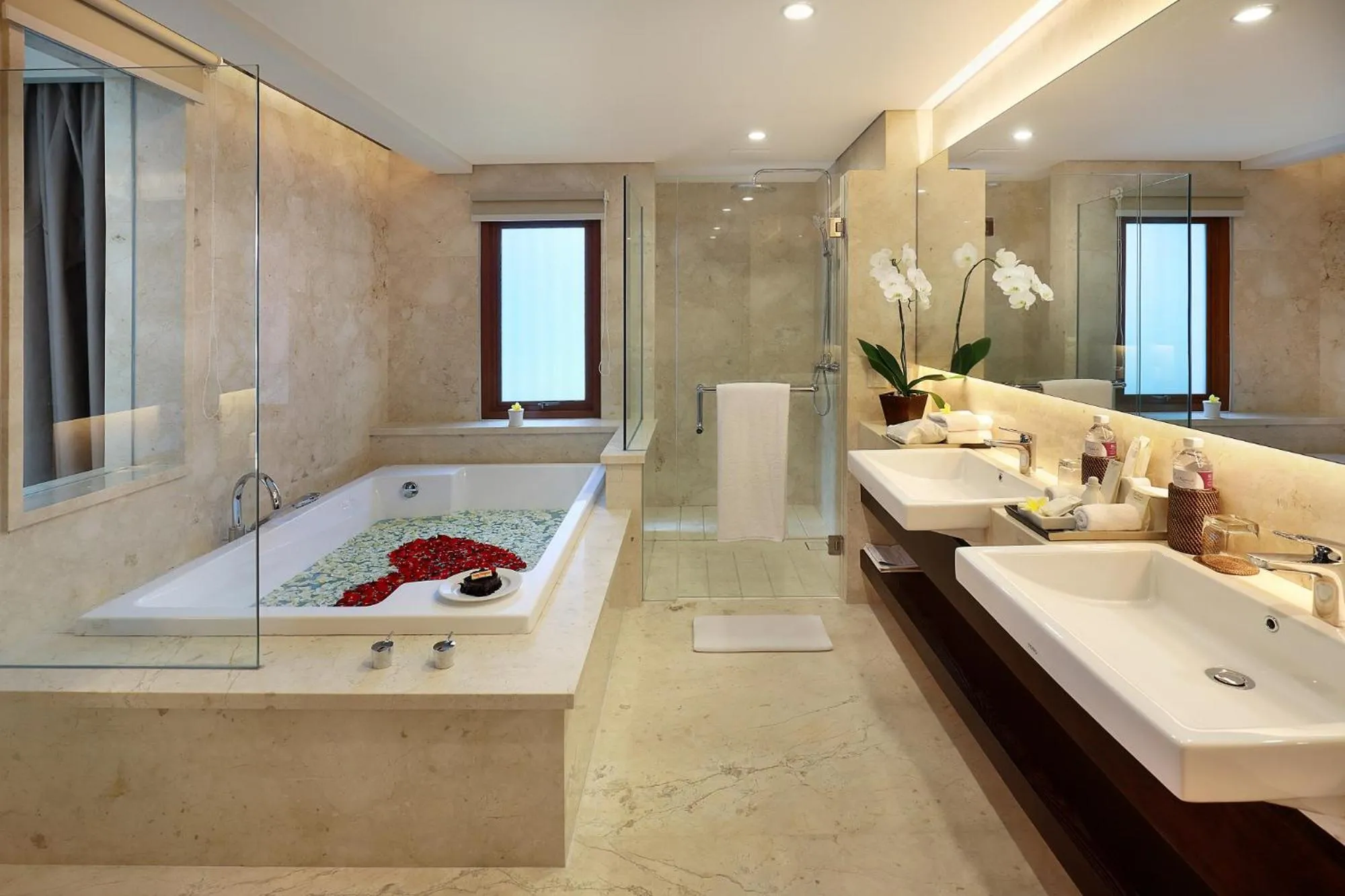 Bathroom in Royal Kamuela Villas & Suites at Monkey Forest Ubud - Adult Only