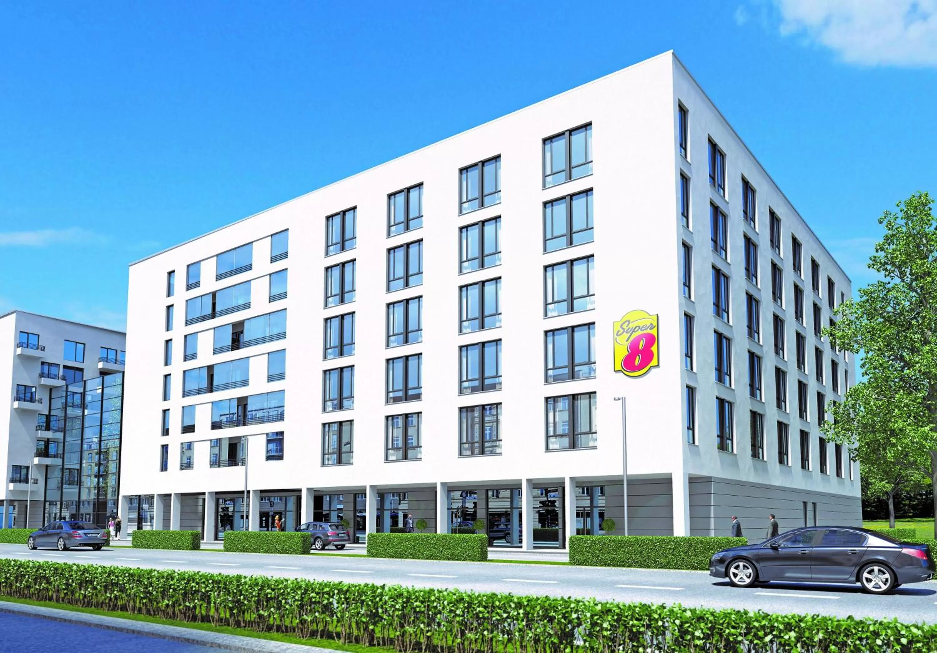 Facade/entrance in Super 8 by Wyndham Munich City West