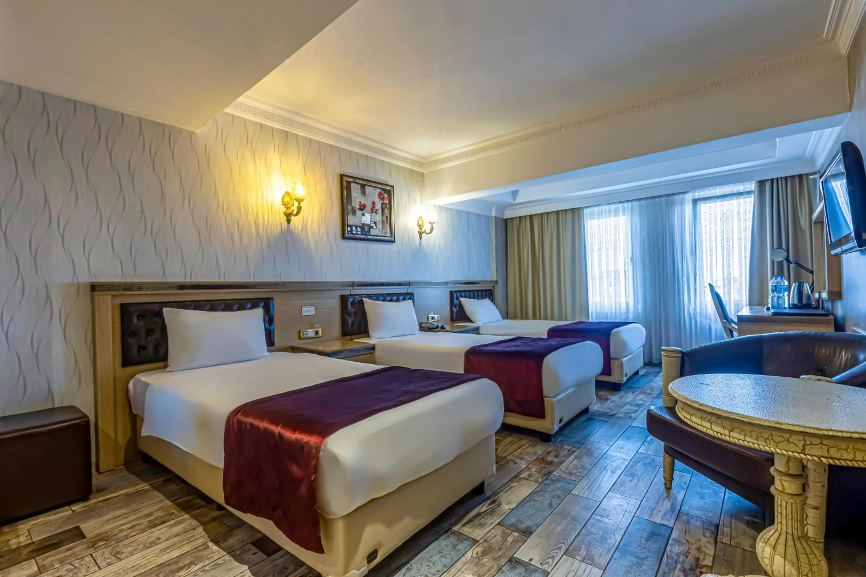 Bed in Marmaray Hotel
