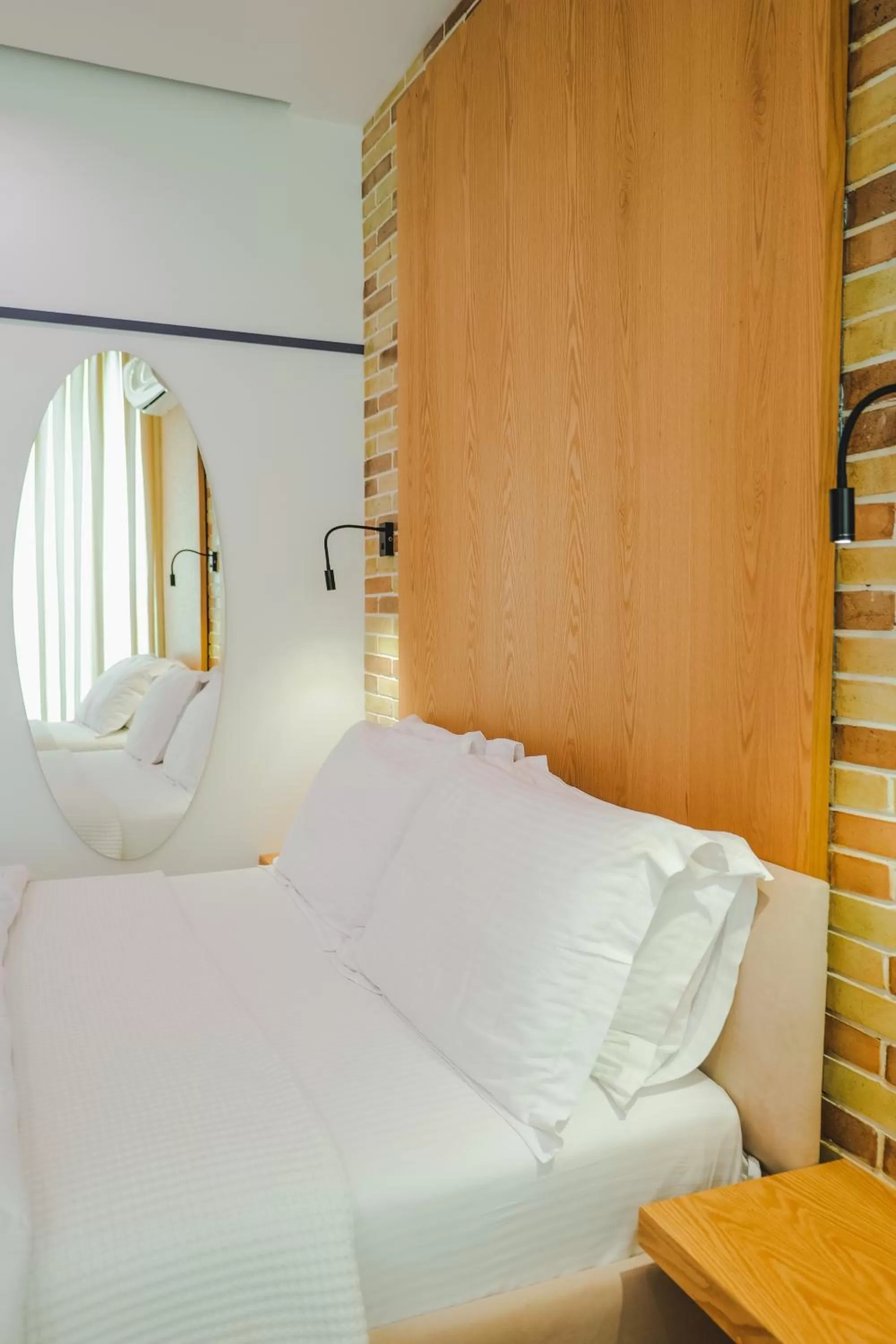 Bed in Hotel Piccolino