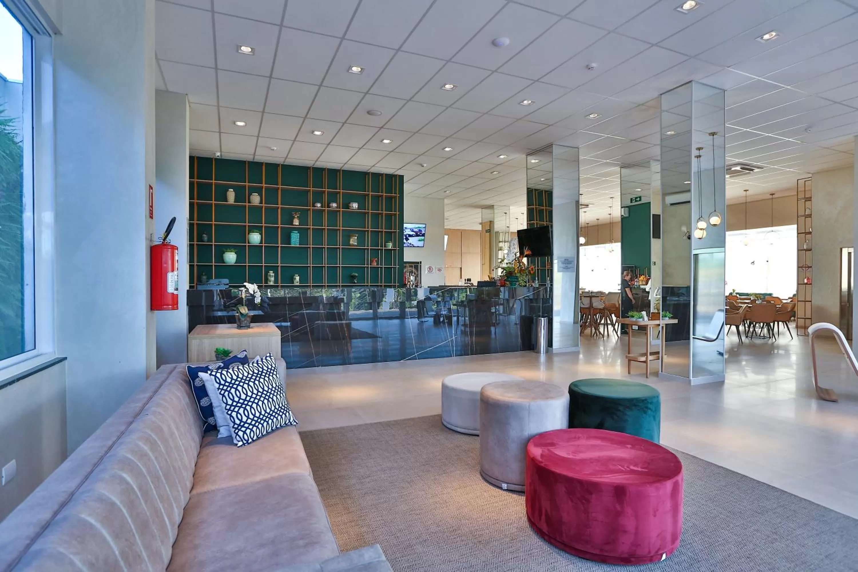 Lobby or reception in Executive Inn Fernandopolis