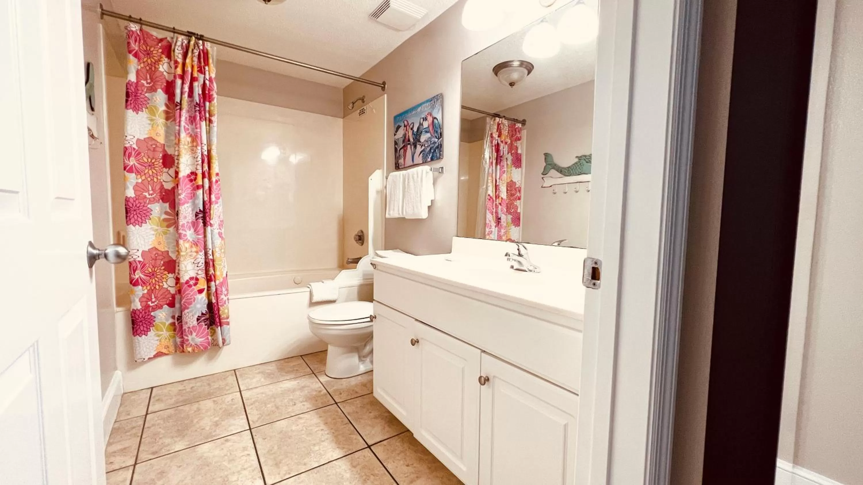 Bathroom in Majestic Beach Resort, Panama City Beach, Fl