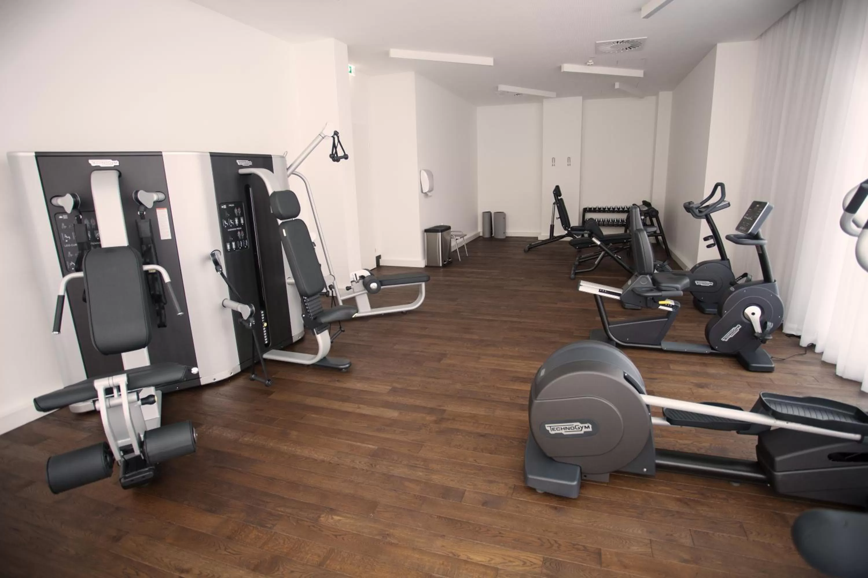 Fitness centre/facilities in Hotel Caroline