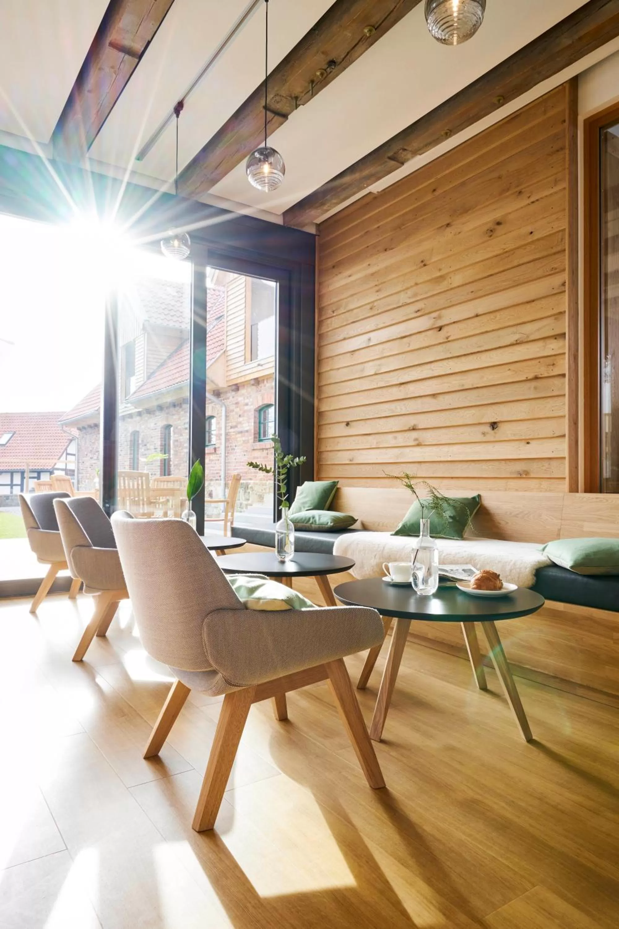 Breakfast in meinwolfsburg hotel auf dem rittergut vormals Yard Boarding Hotel