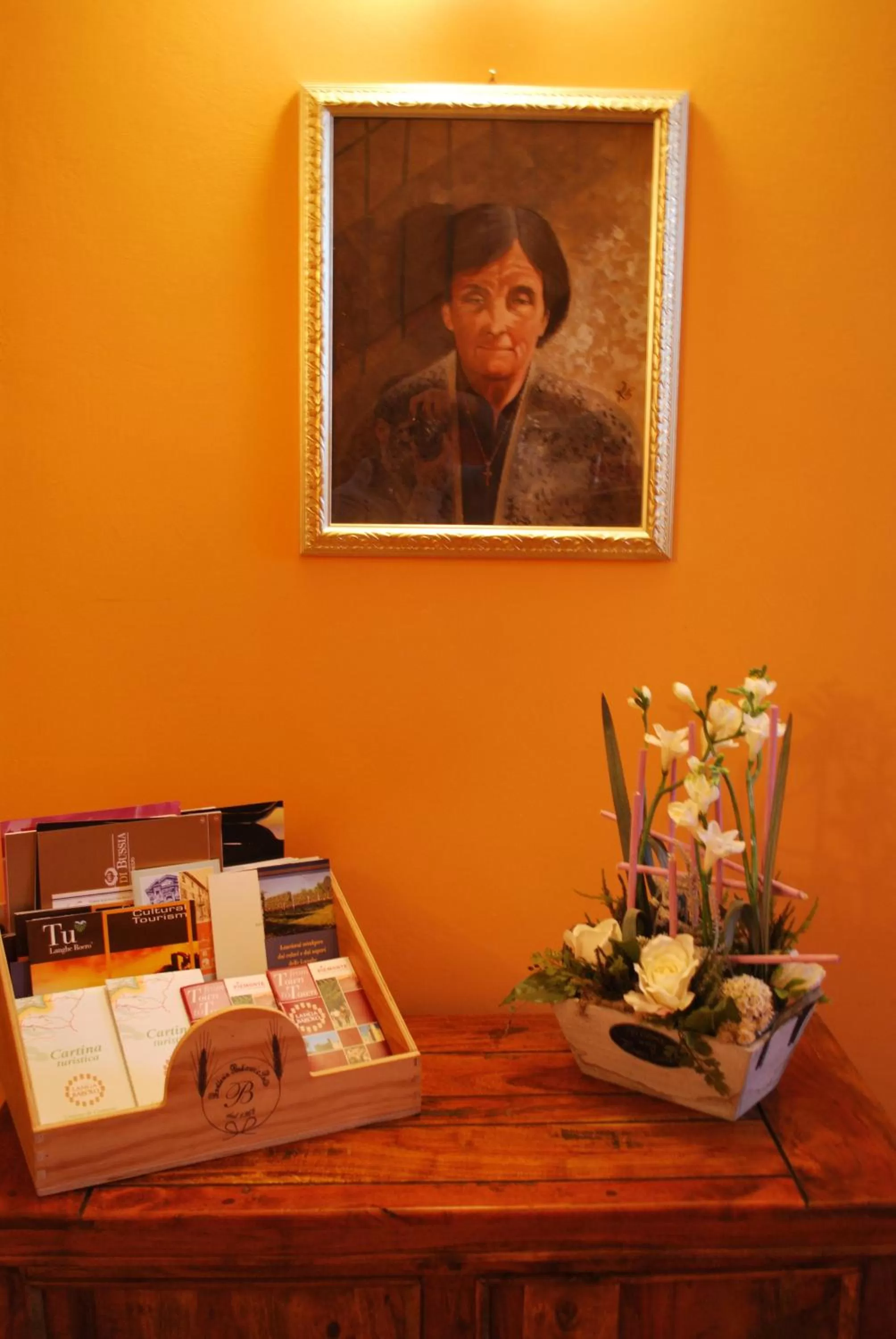 Decorative detail in B&B l'Angolo di Rosina con ristorante