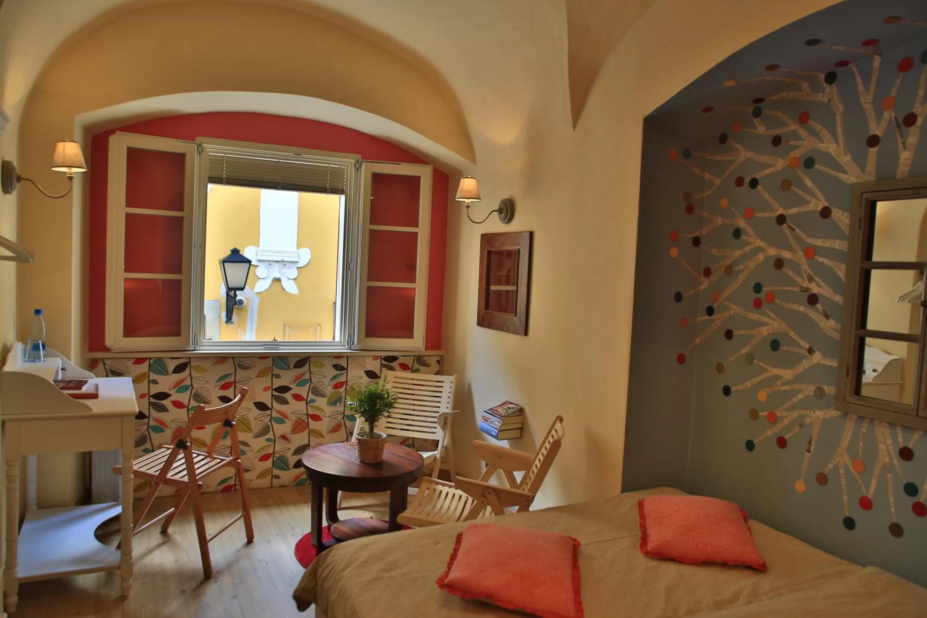 Bed, Seating Area in MuziKafe - Home of Culture