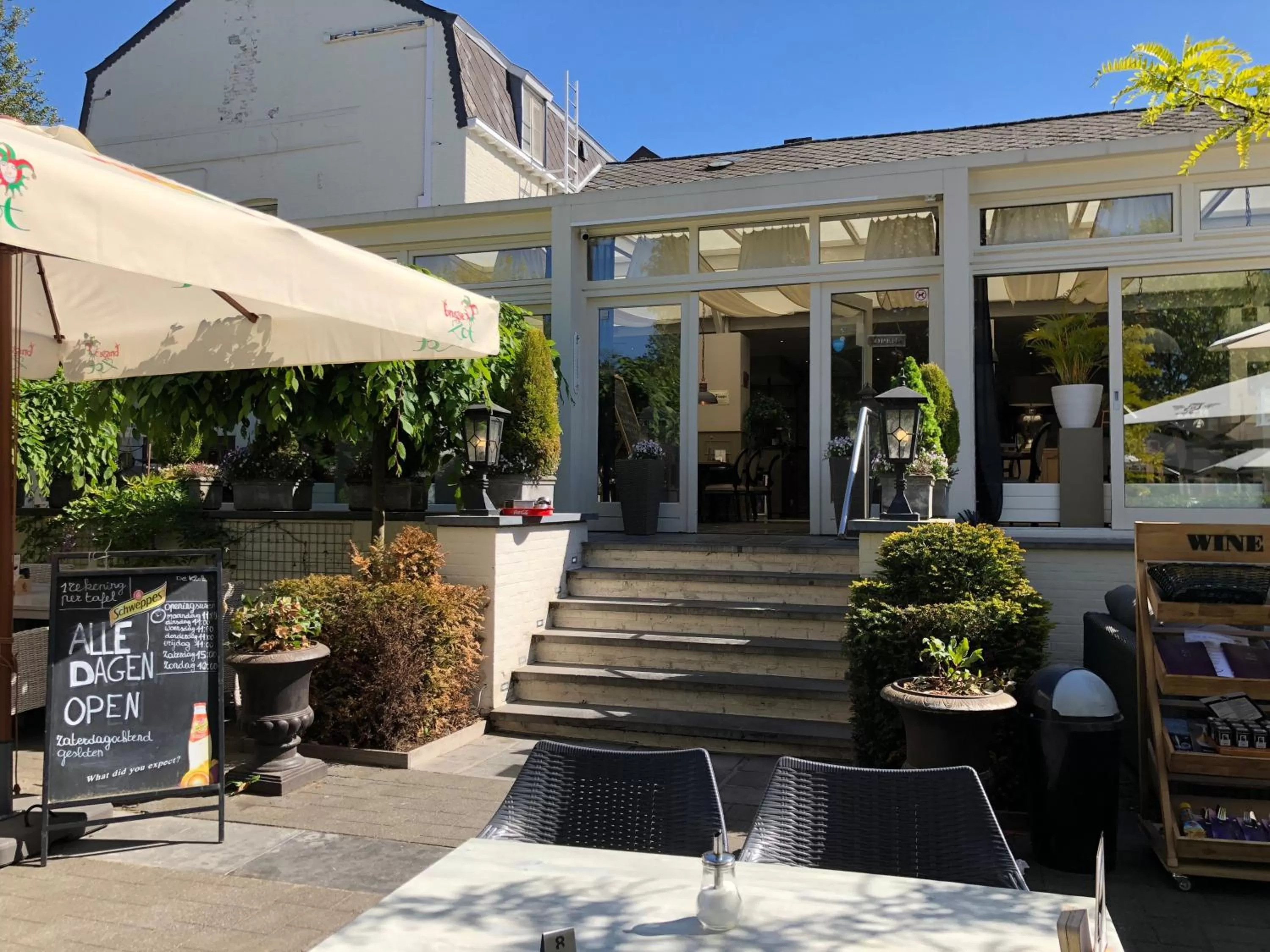 Facade/entrance in Hotel De Klok