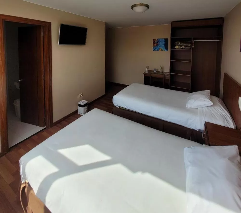 Photo of the whole room, Bed in Hotel Madrid