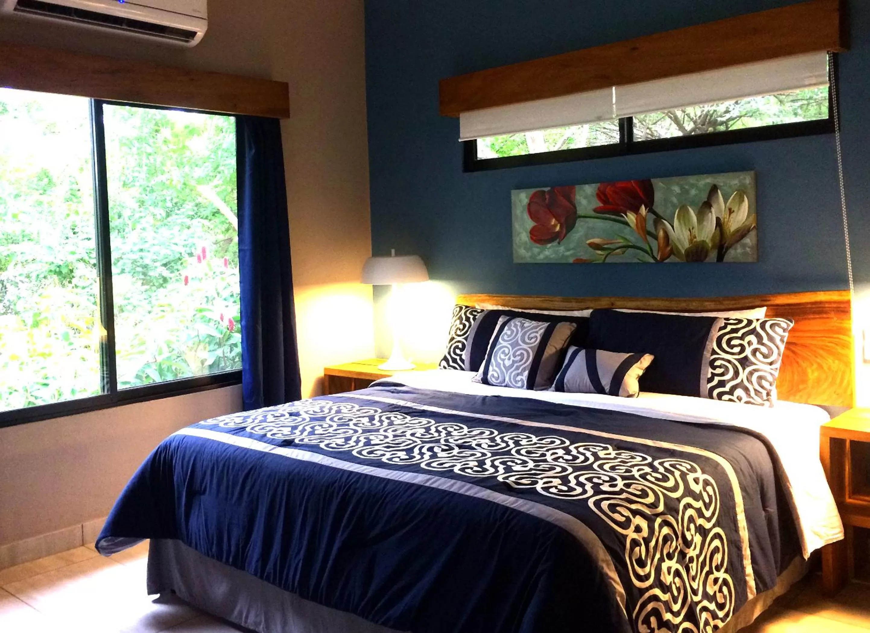 Bed in Xalli Beach Hotel