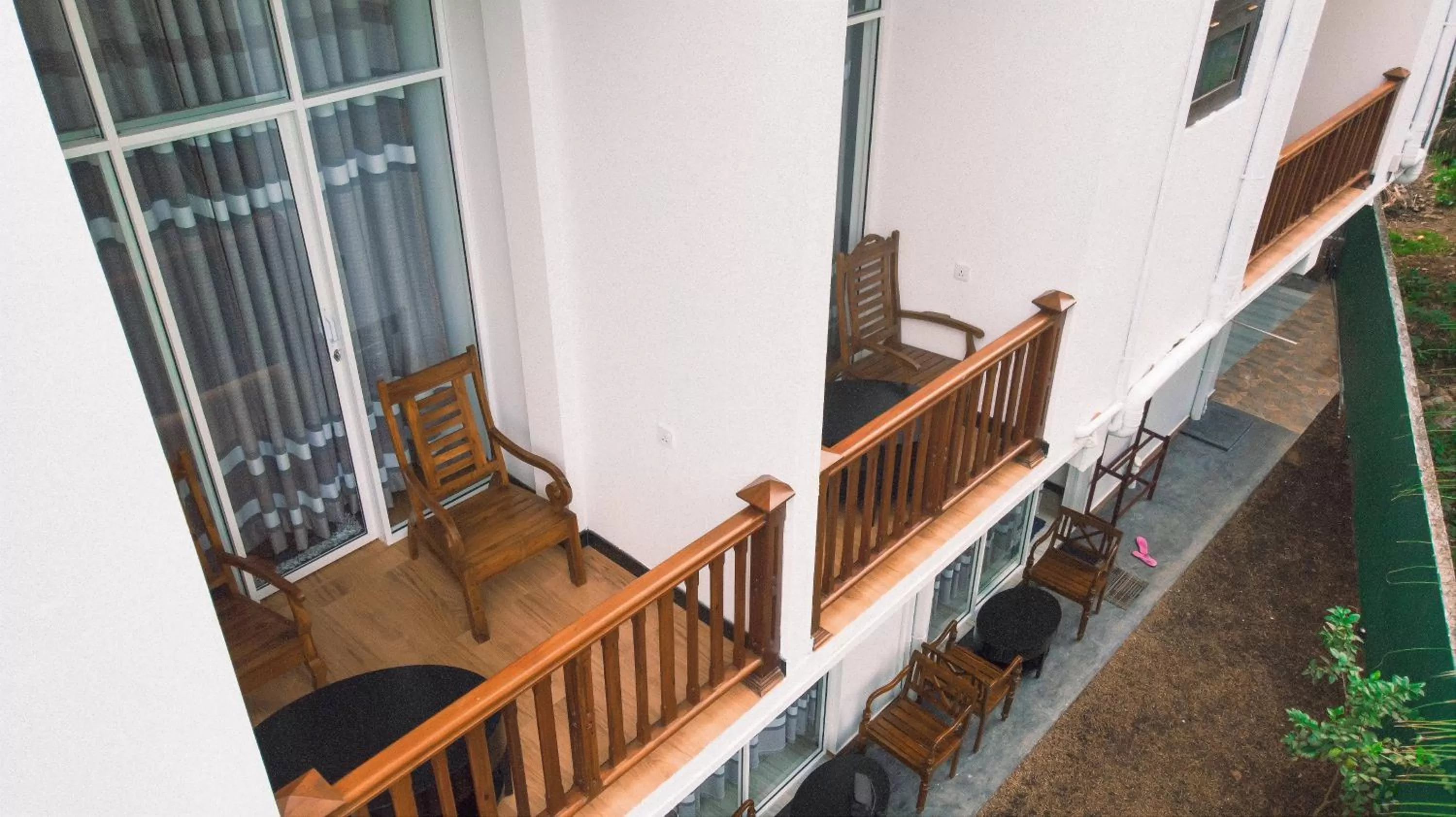 Balcony/Terrace in Ashiyana Hotel