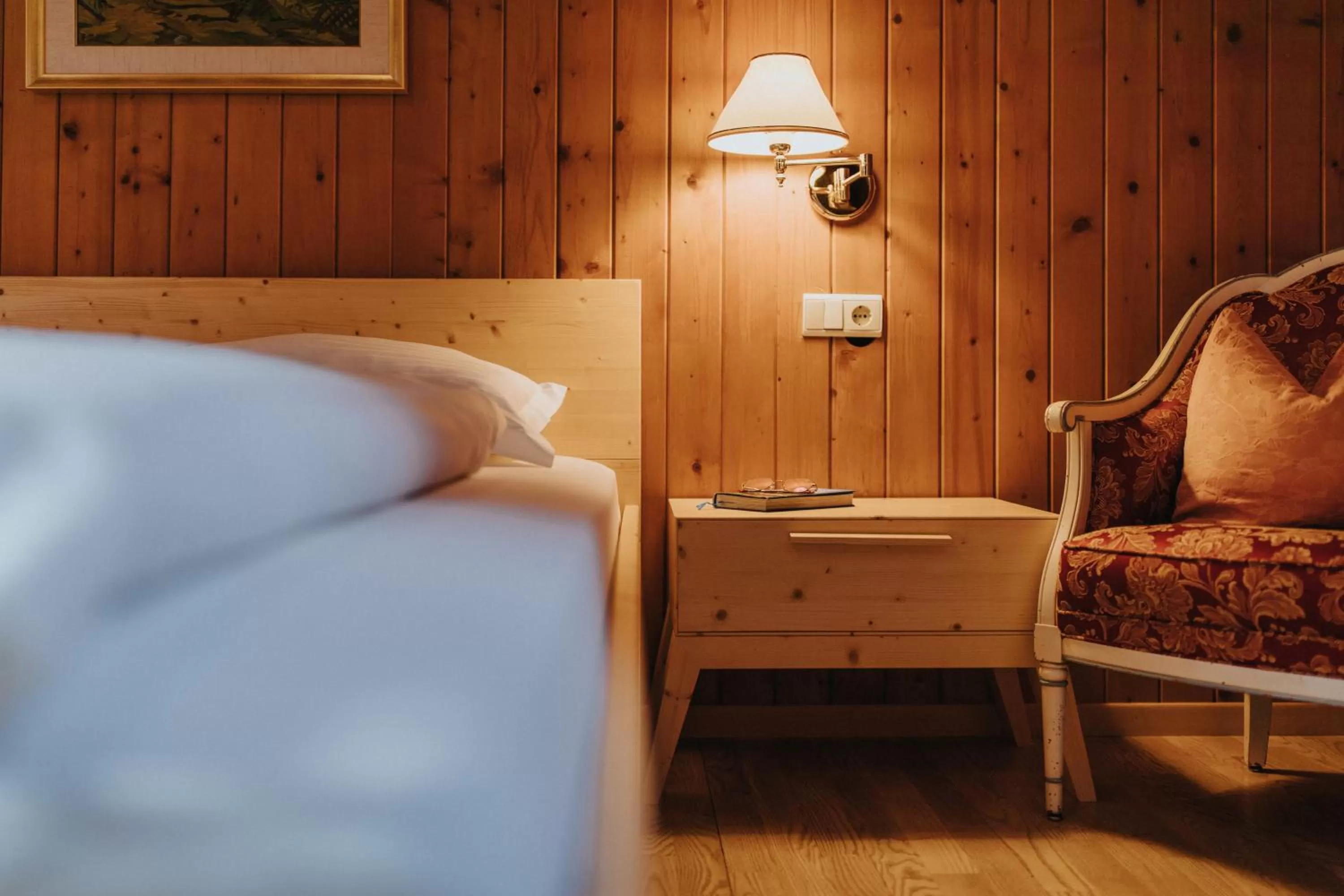 Bedroom, Bed in Residence Obermoarhof