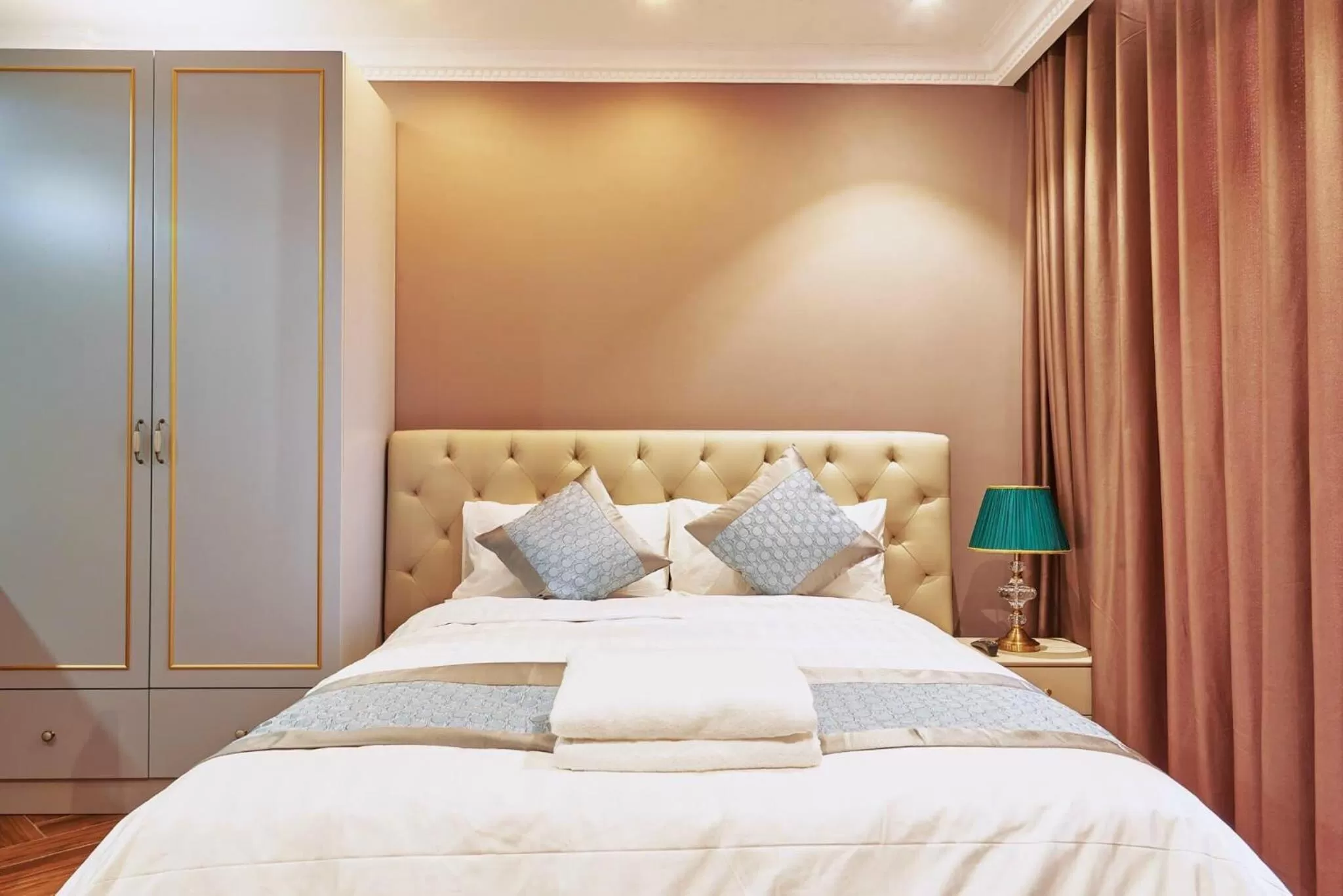 Bed in The Alcove Apartment Vung Tau