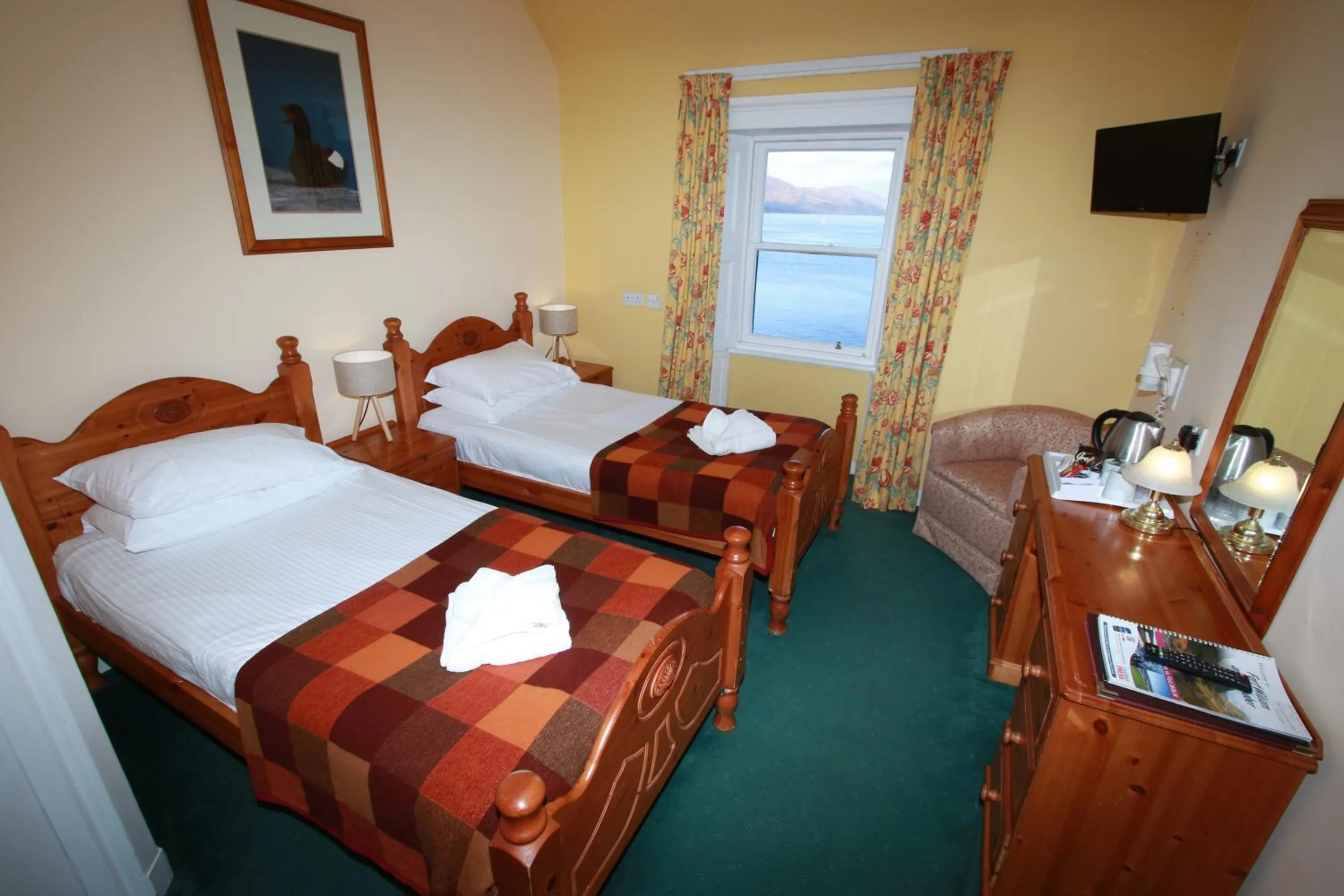 Bedroom, Bed in Inn at Ardgour