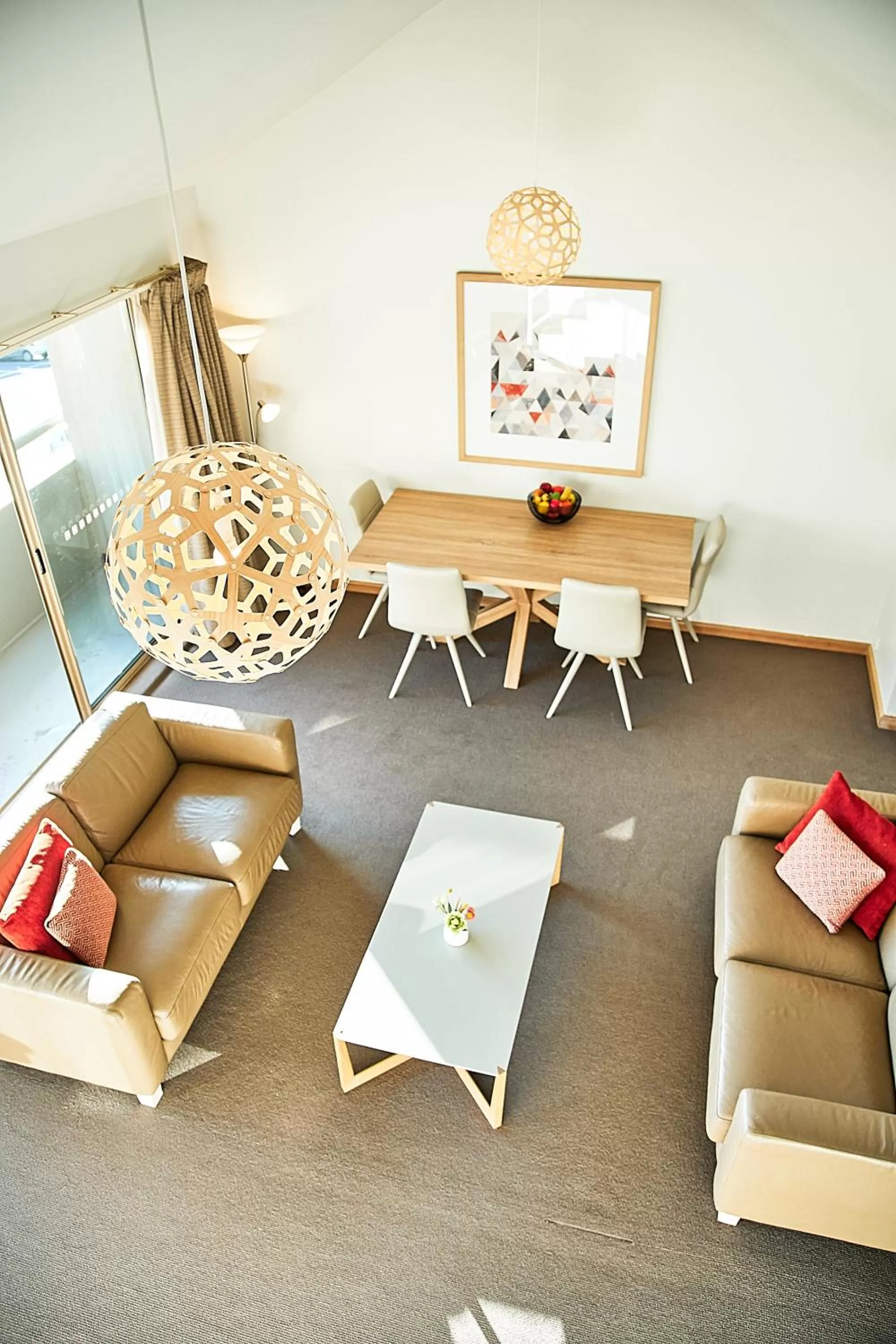 Living room in Salamanca Inn