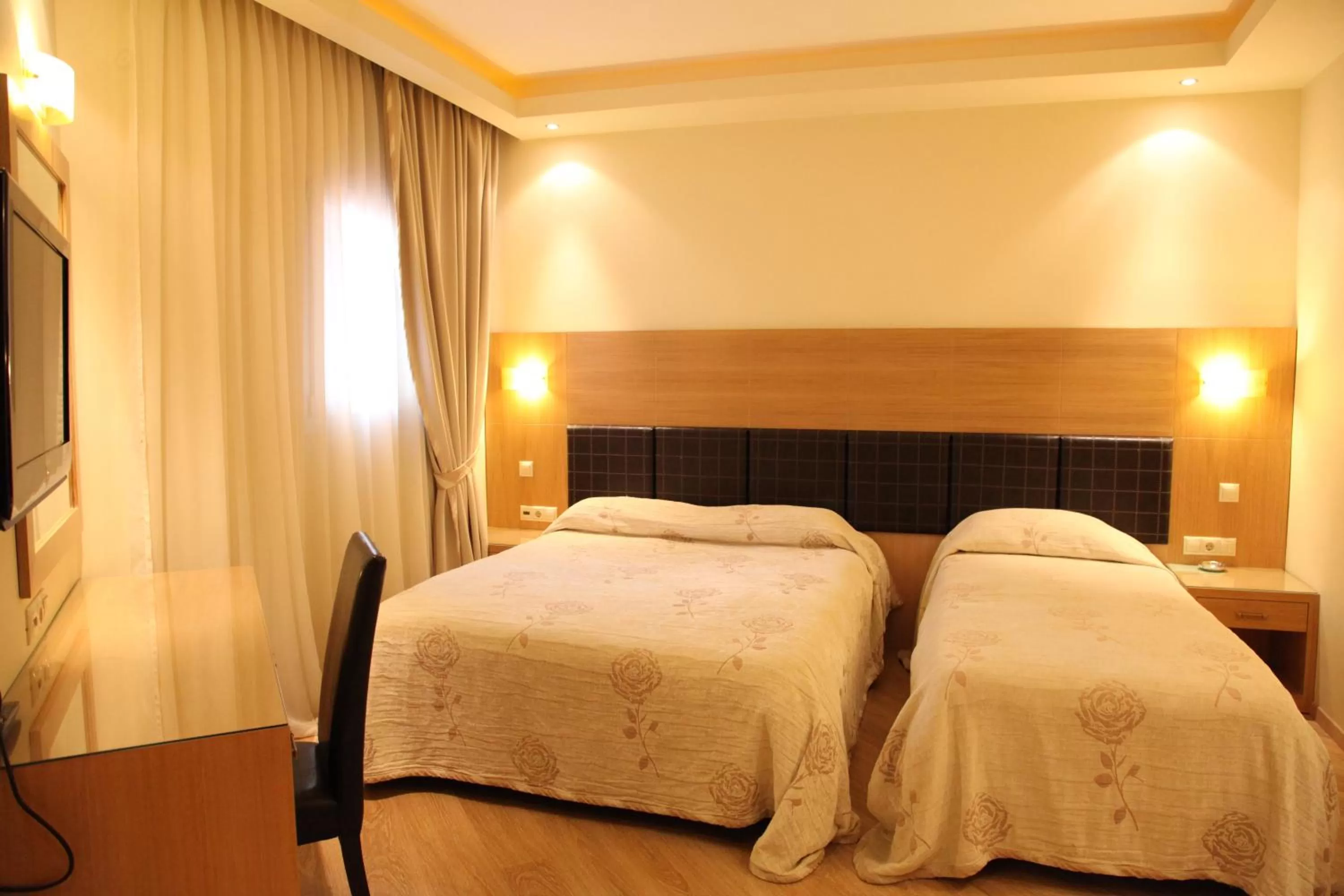 Bed in Pantelidis Hotel & Spa