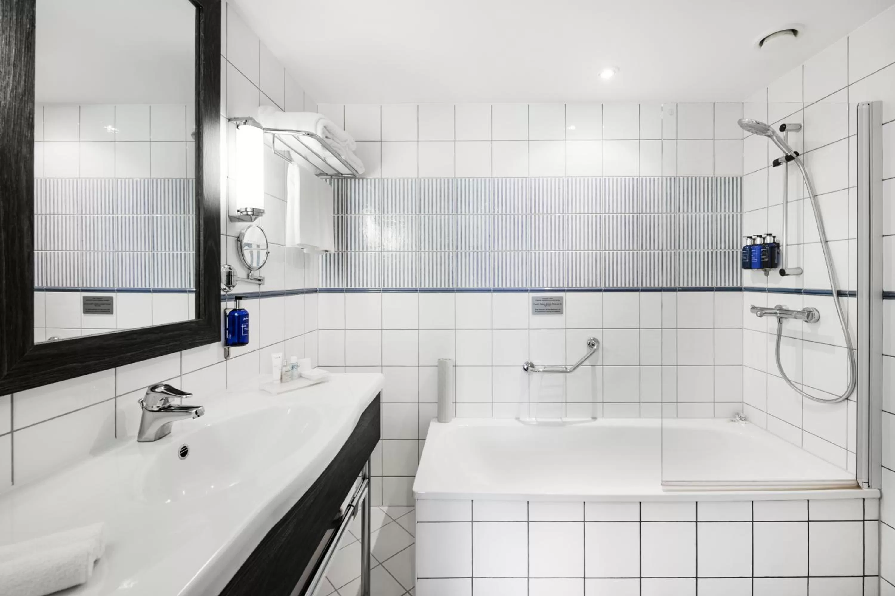 Bathroom in MERCURE KLAIPEDA CITY HOTEL, Meetings, Events, Restaurant & Bar - Accor Group, Pet Stay FREE