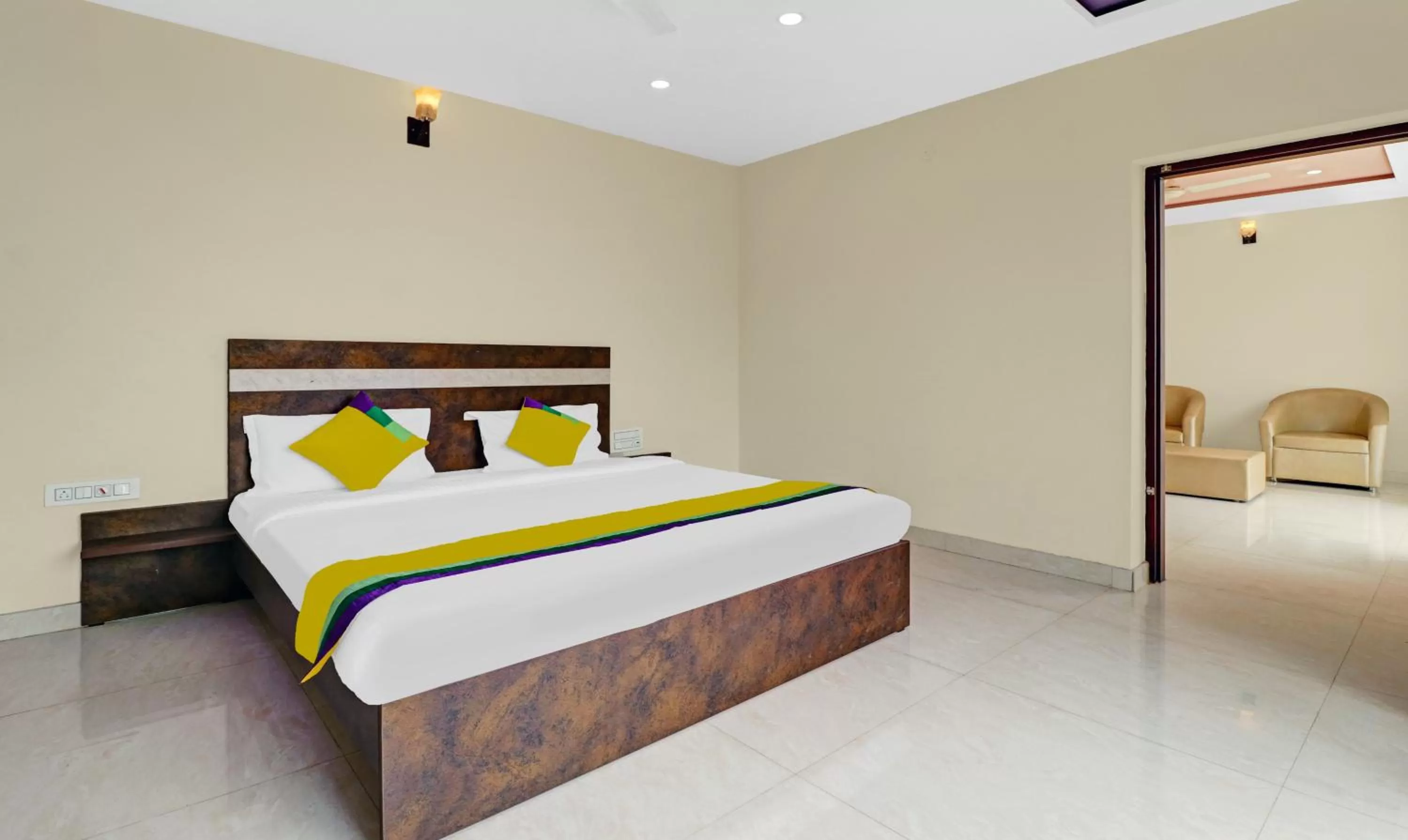 Bedroom, Bed in Itsy Hotels Kattari Komforts, Chikmagalur