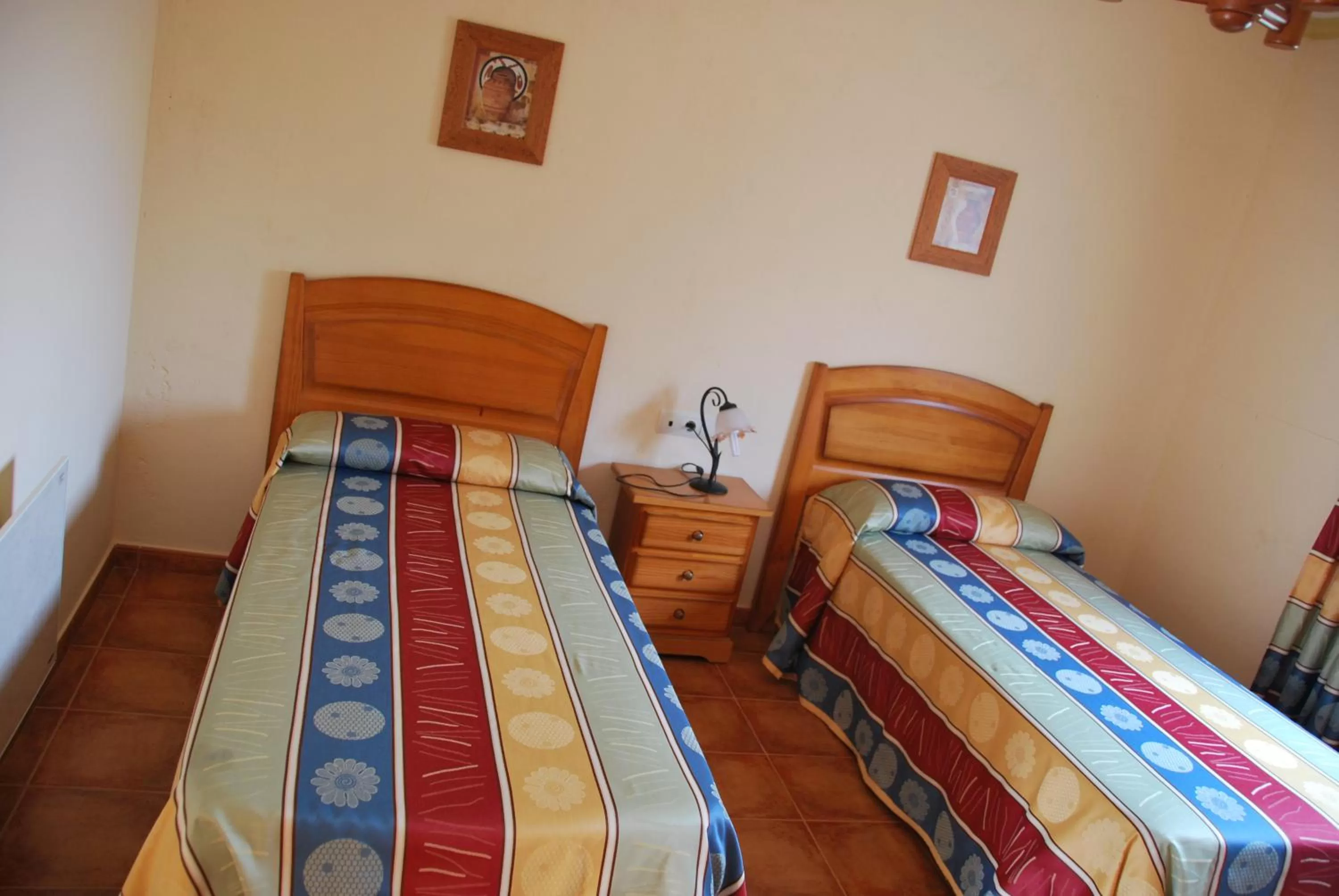 Bed in Alojamiento Rural Los Delfines