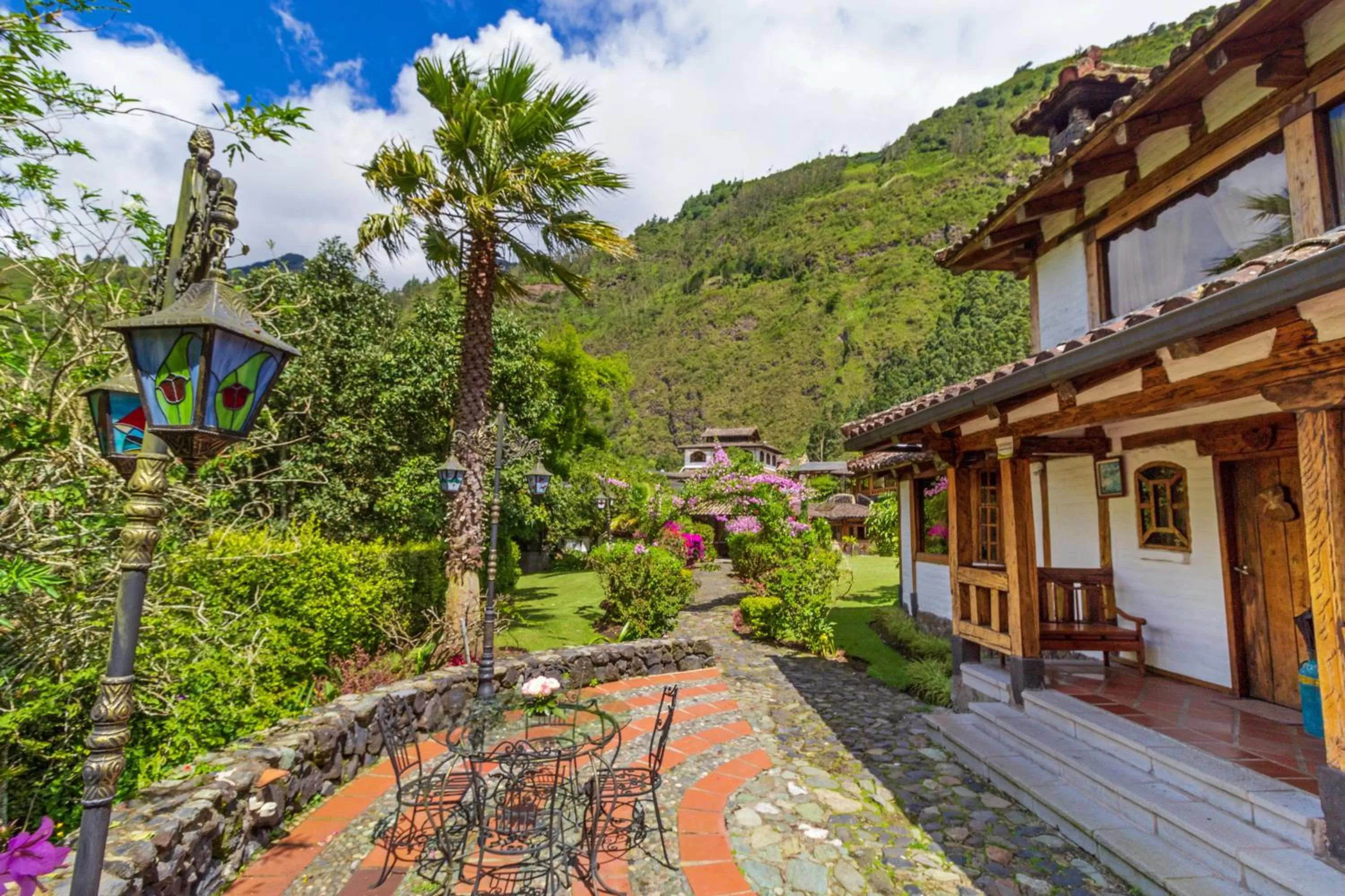 Patio, Property Building in Samari Spa Resort