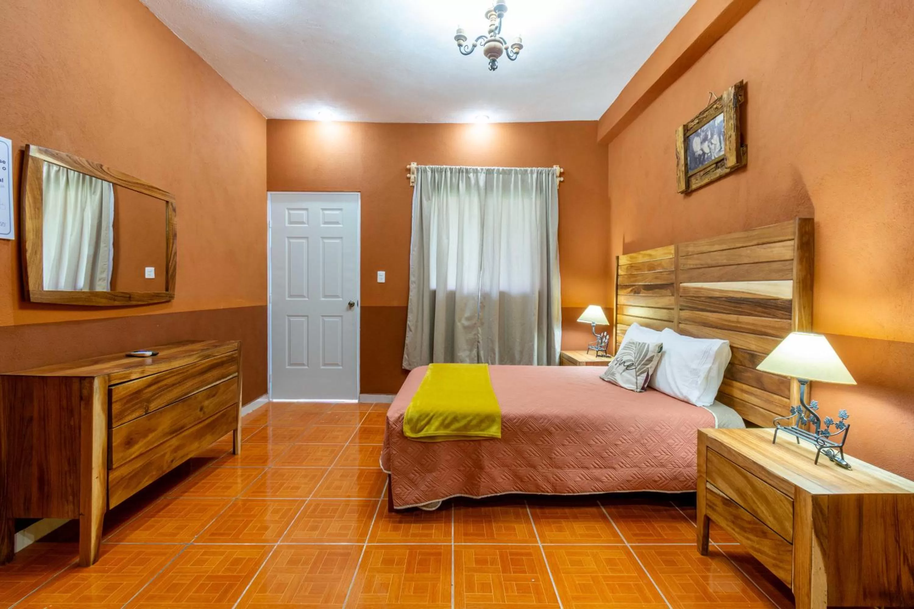 Bedroom, Bed in Hostería Casa Marquez