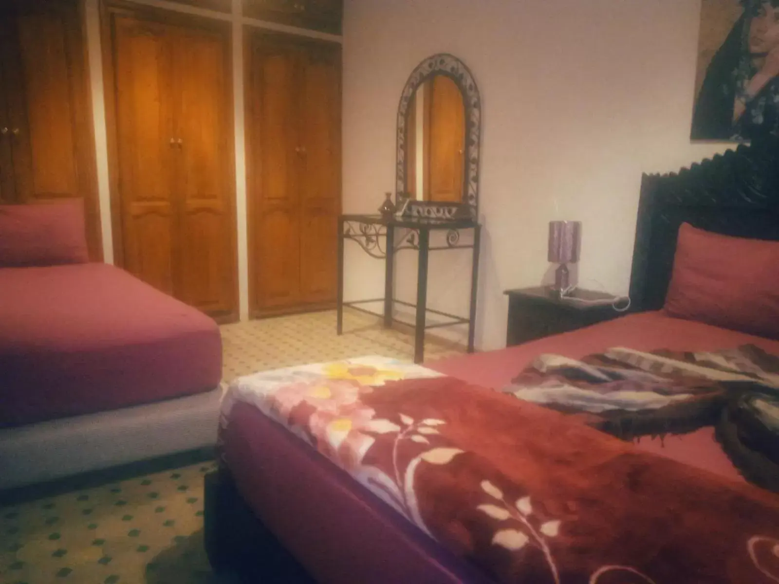 Triple Room with Bath in Riad Salma de Groot Triple Room with Bath in Riad Salma de Groot