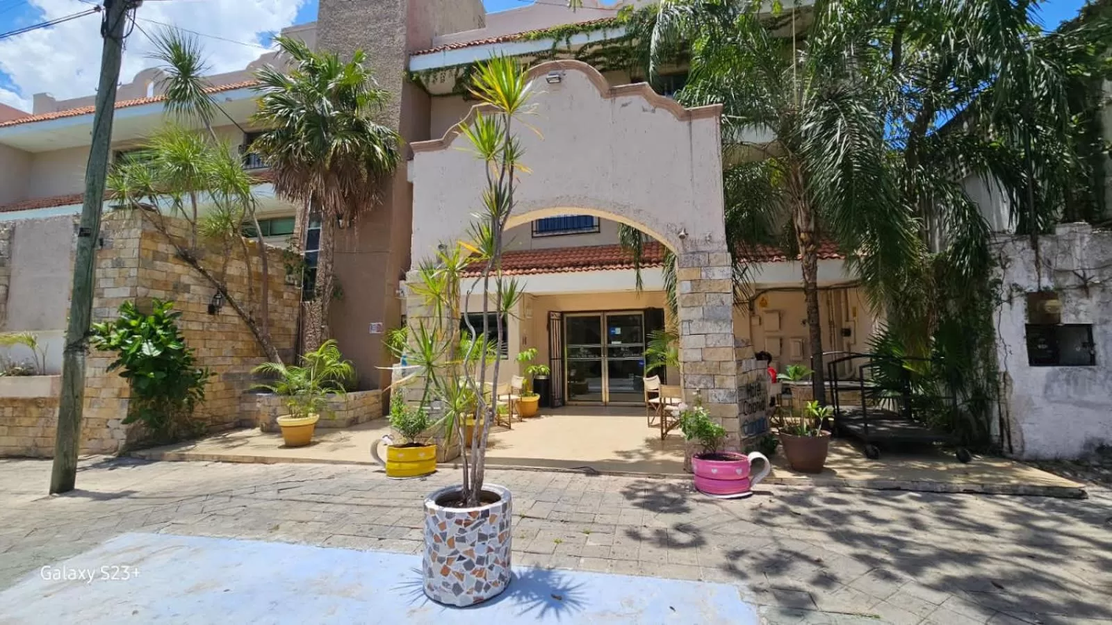 Property building in Hotel Colonial Cancun