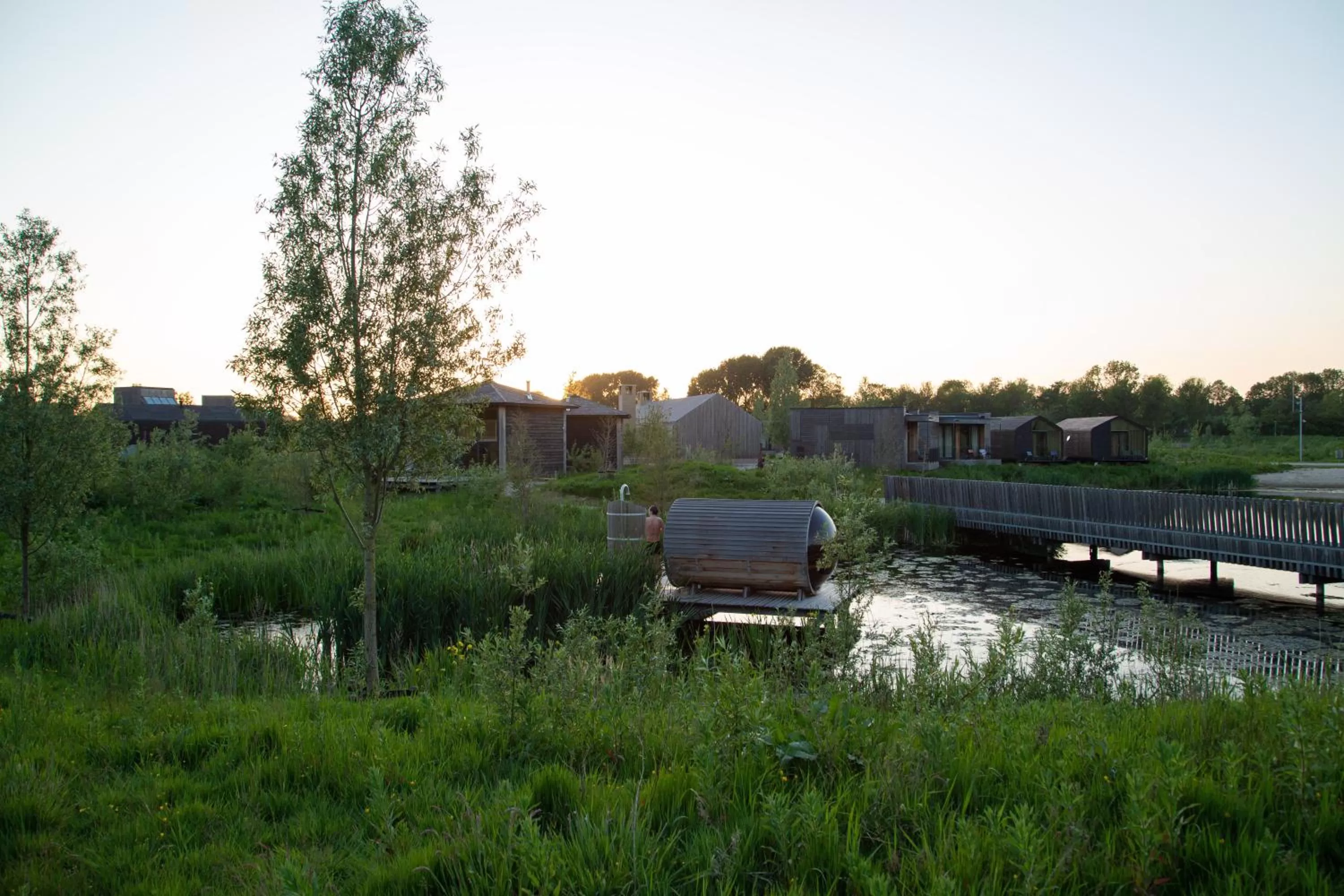 Sauna in Basecamp Amsterdam