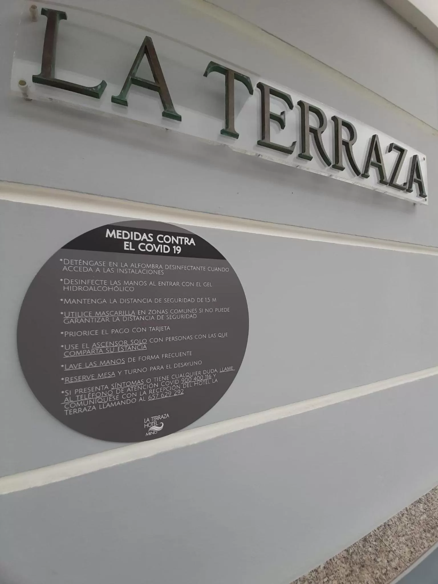 Property logo or sign in Hotel La Terraza