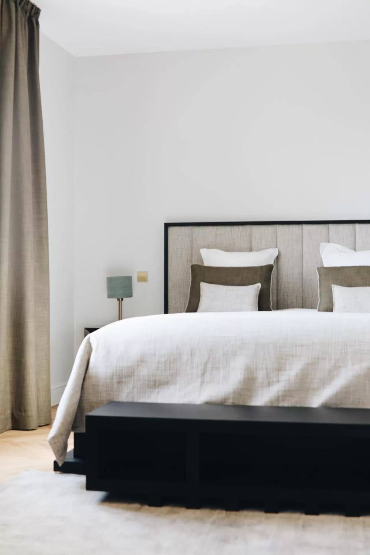 Bed in Hotel San Carlu Citadelle Ajaccio