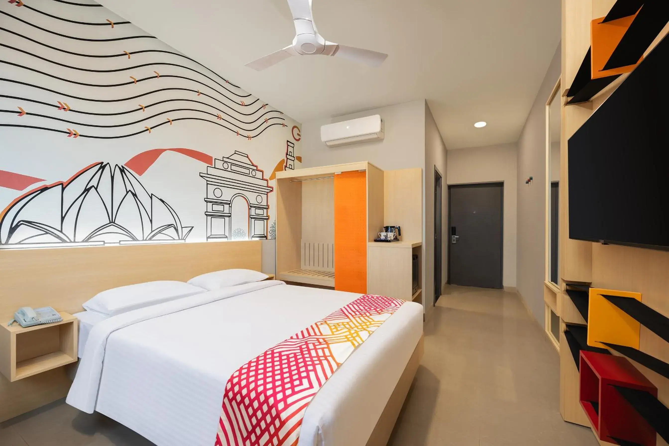 Luxe Queen Room in Ginger East Delhi Luxe Queen Room in Ginger East Delhi