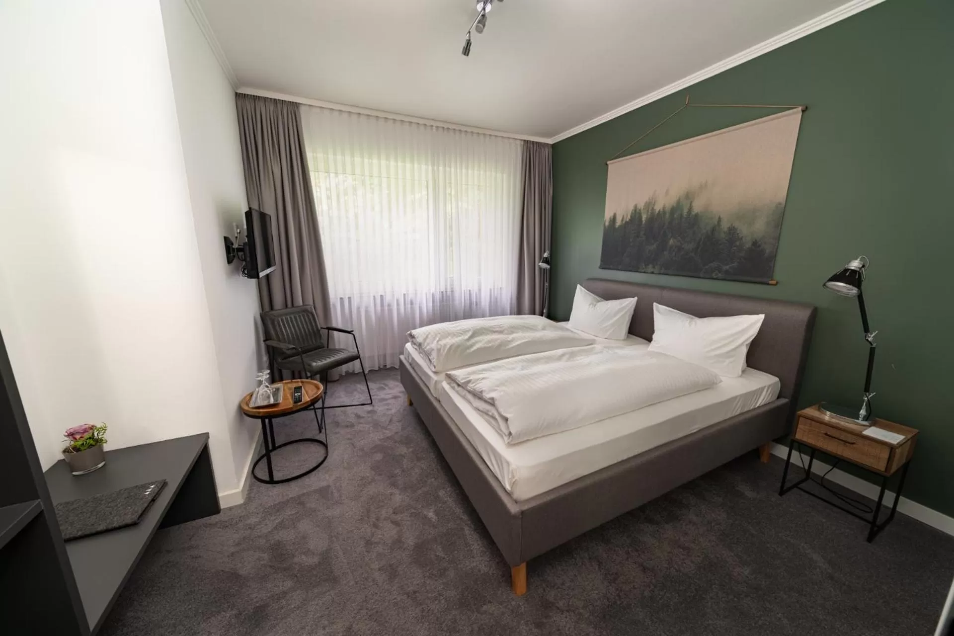 Bed in Waldhotel Riesebusch