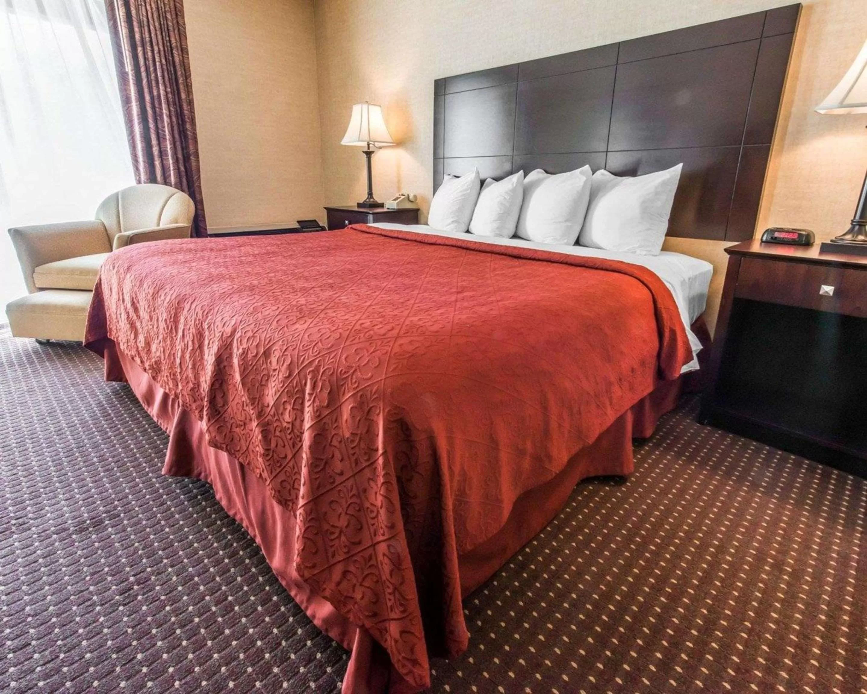 Photo of the whole room, Bed in Quality Inn & Suites Erie near Casino