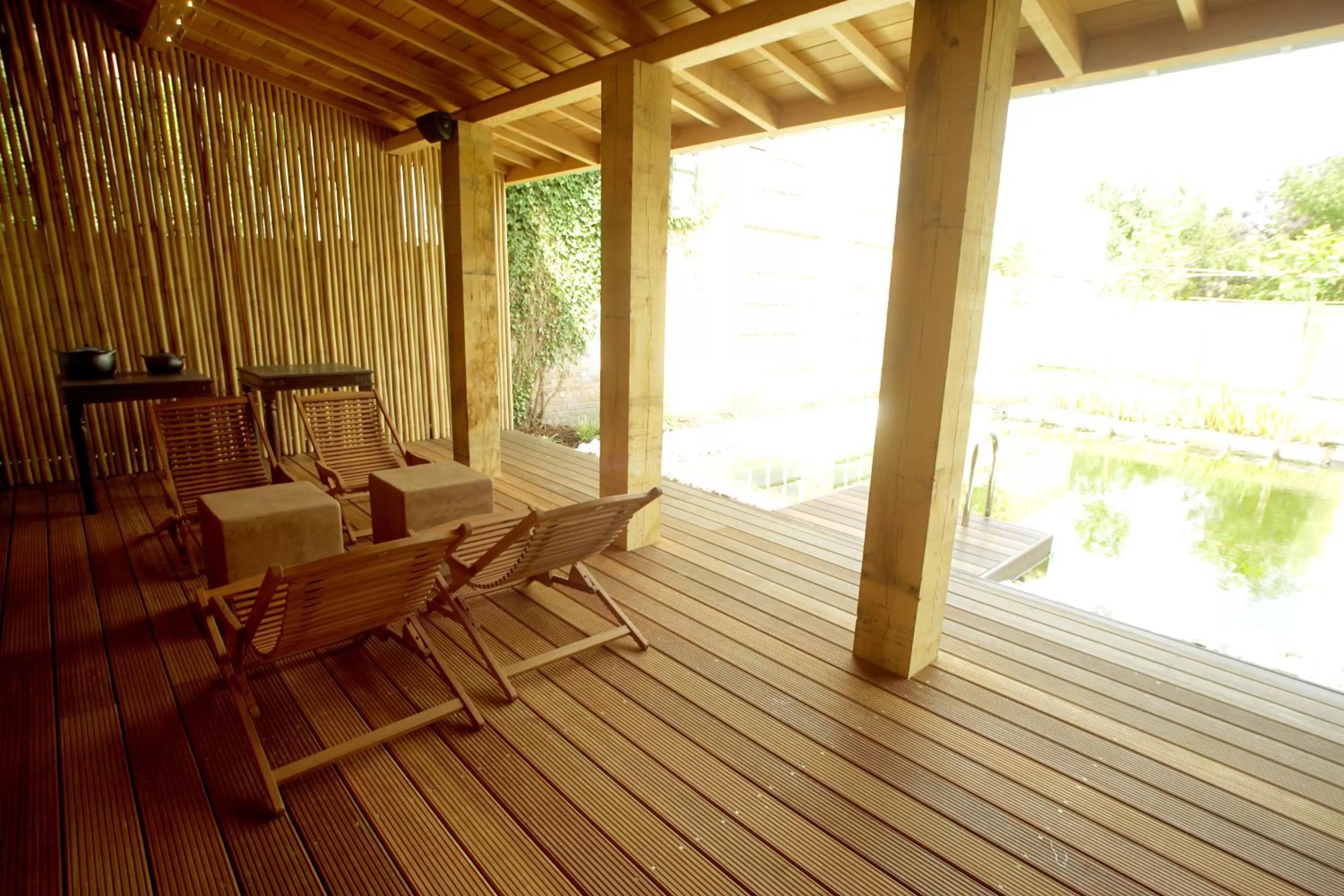 Balcony/Terrace in B&B Casa Luna Loft