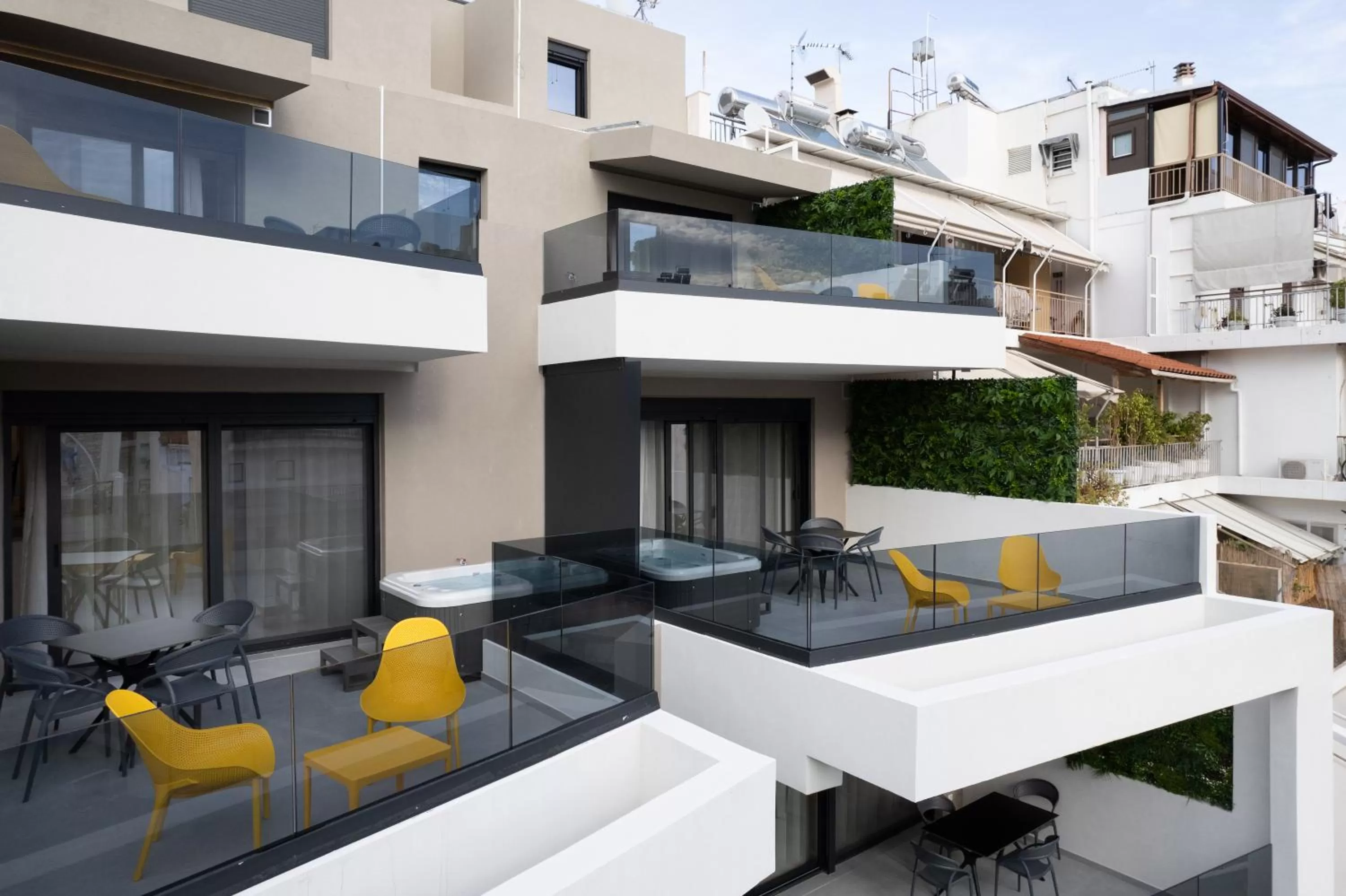 Property building in Incanto Boutique Suites - Neos Kosmos