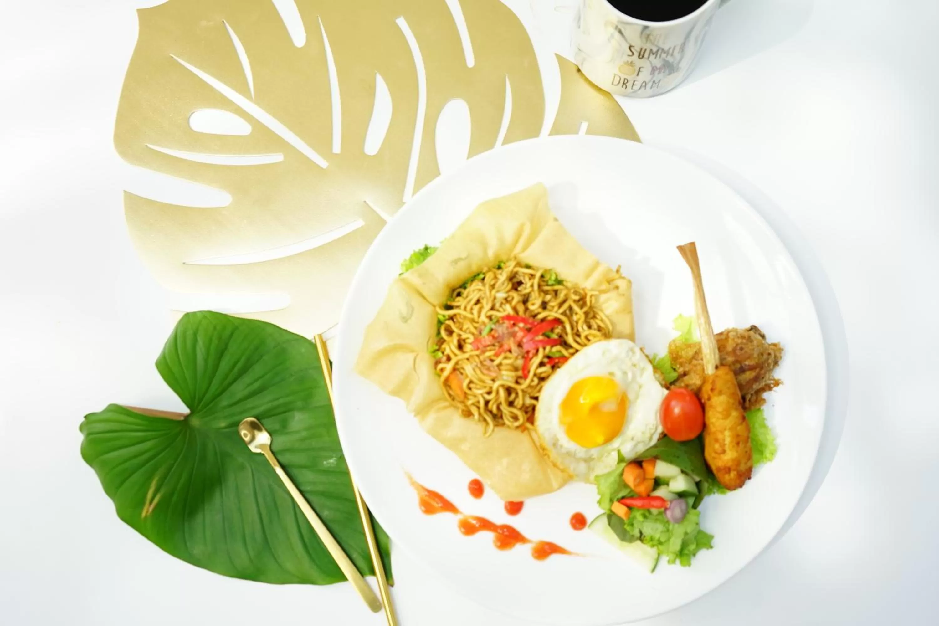 Asian breakfast in Regantris Surabaya