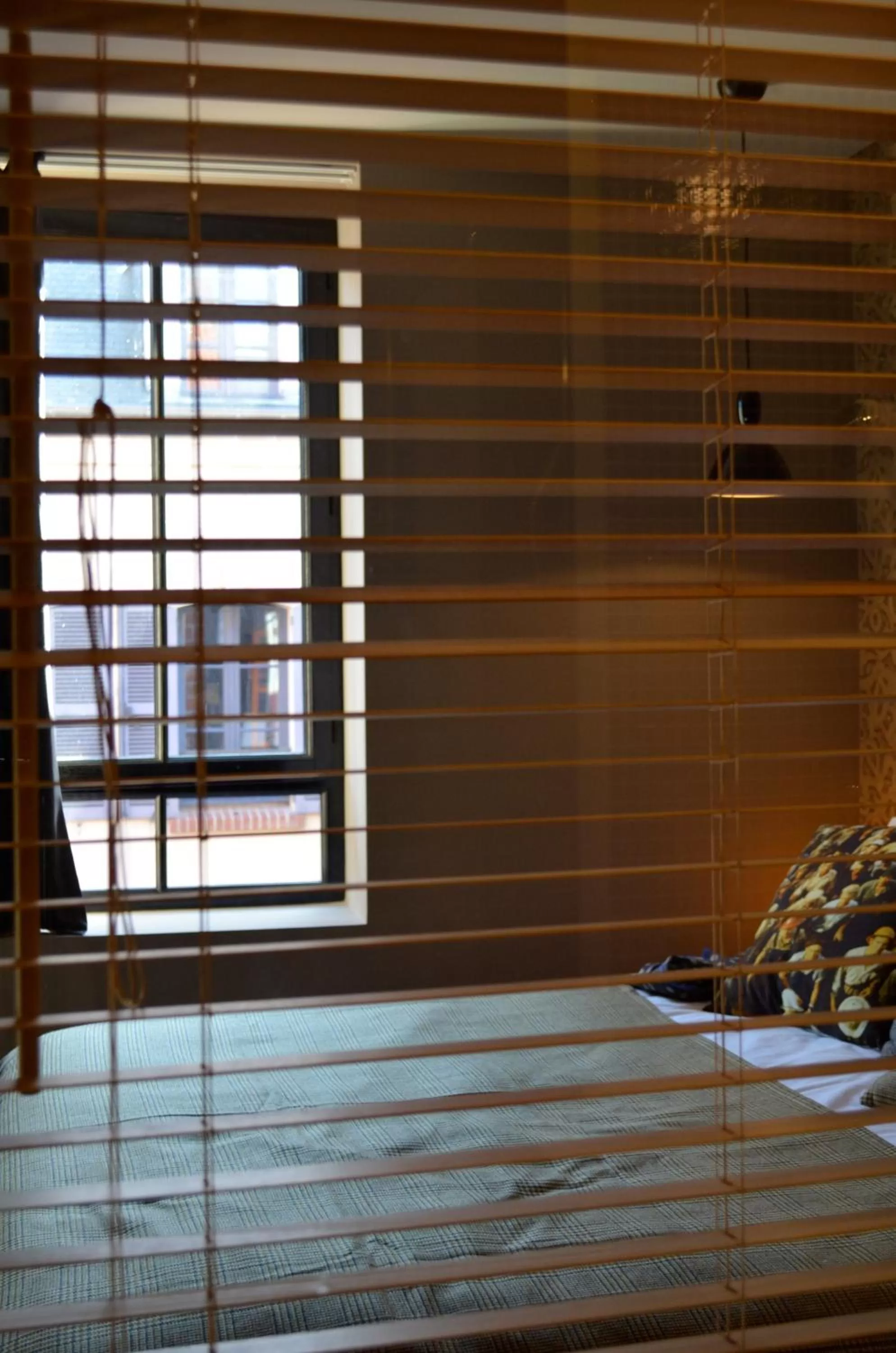 Bed in Hotel Les Pilotes