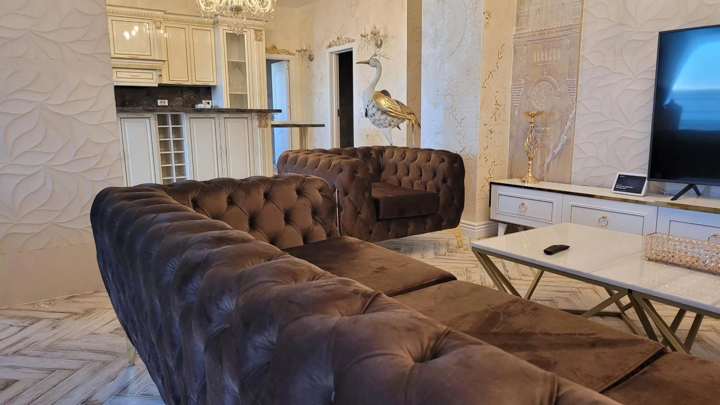 Living room, Seating Area in Terrace Suites Iasi