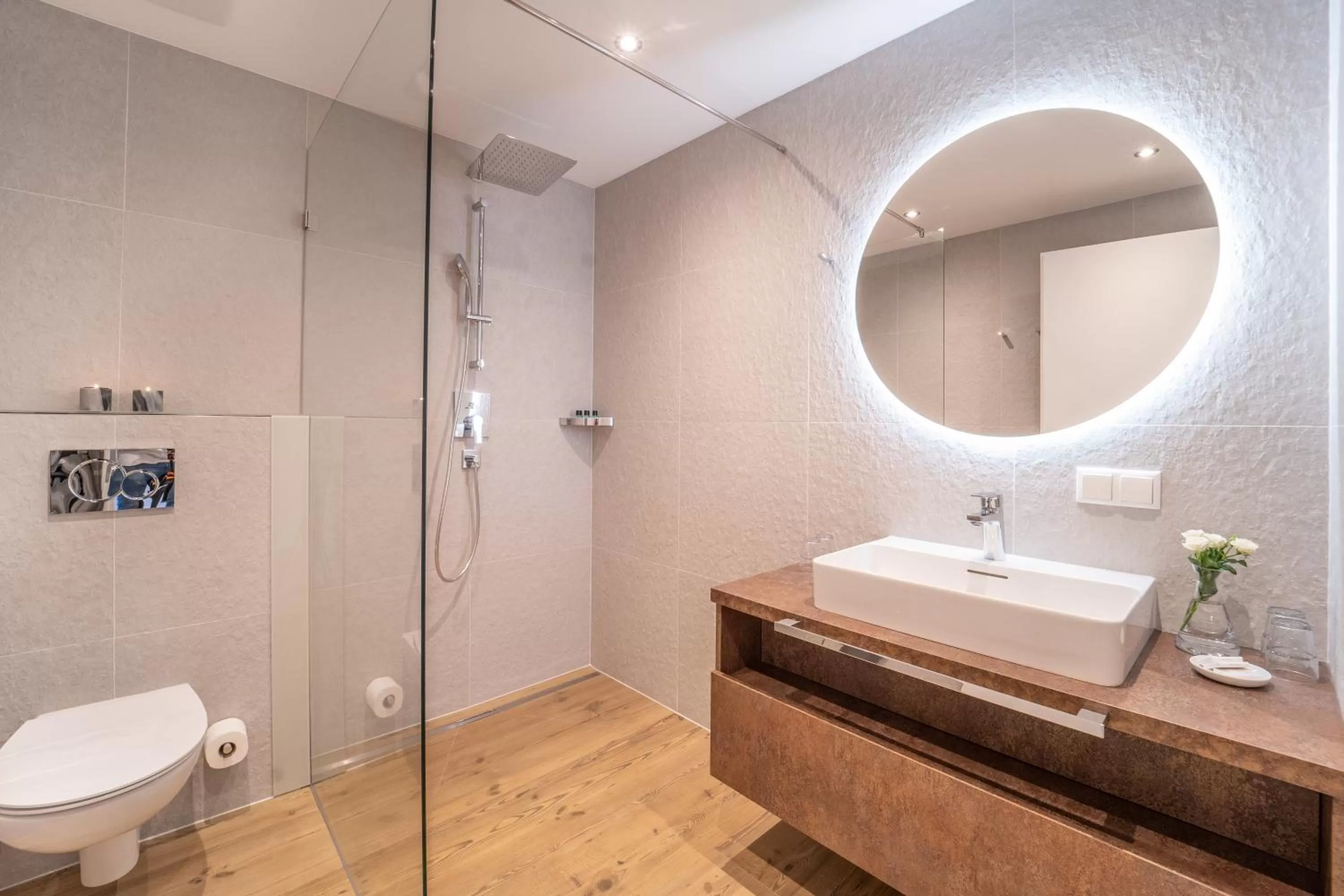 Bathroom in das mondsee