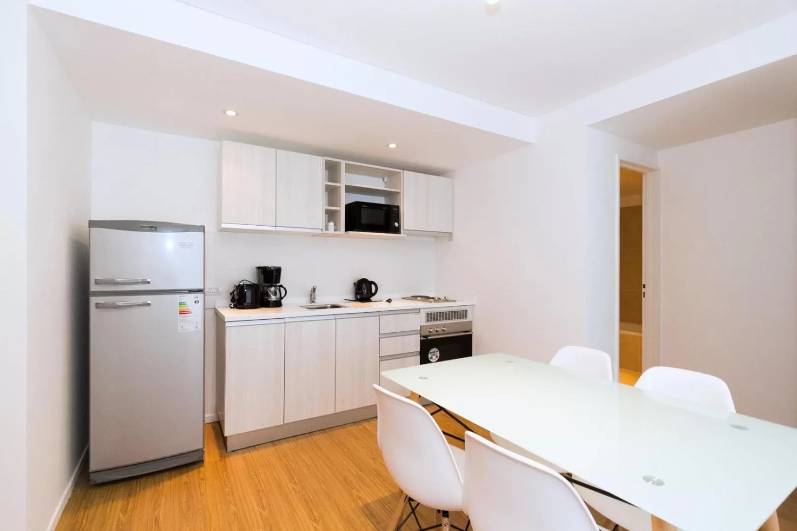 Kitchen/Kitchenette in De la Costa Apartamentos