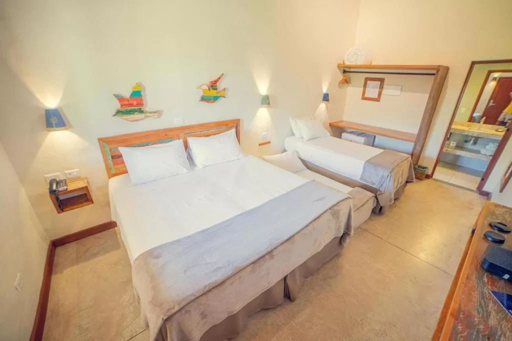 Bed in Bonito Ecotel