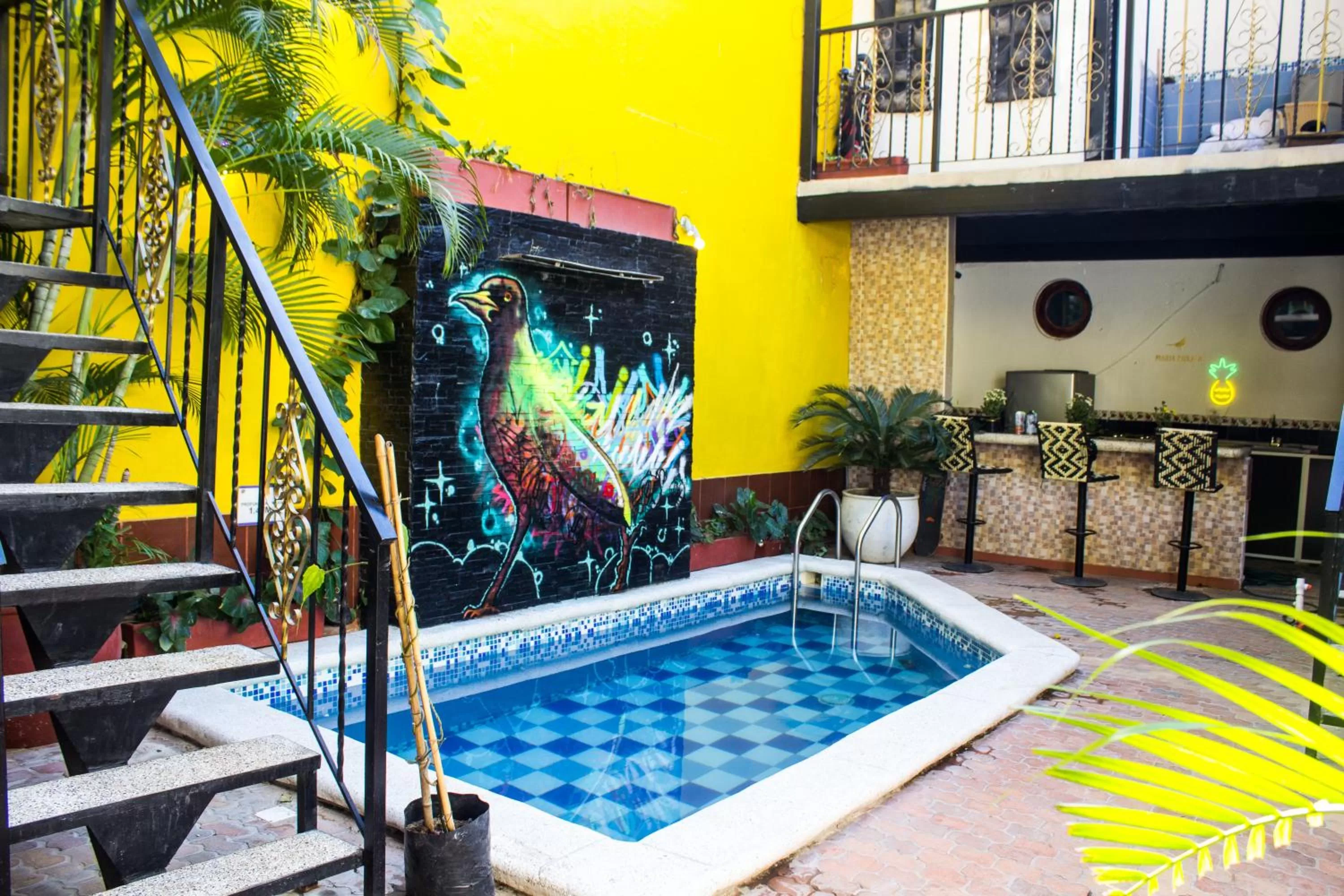 Patio, Swimming Pool in Maria Mulata Boutique Hotel