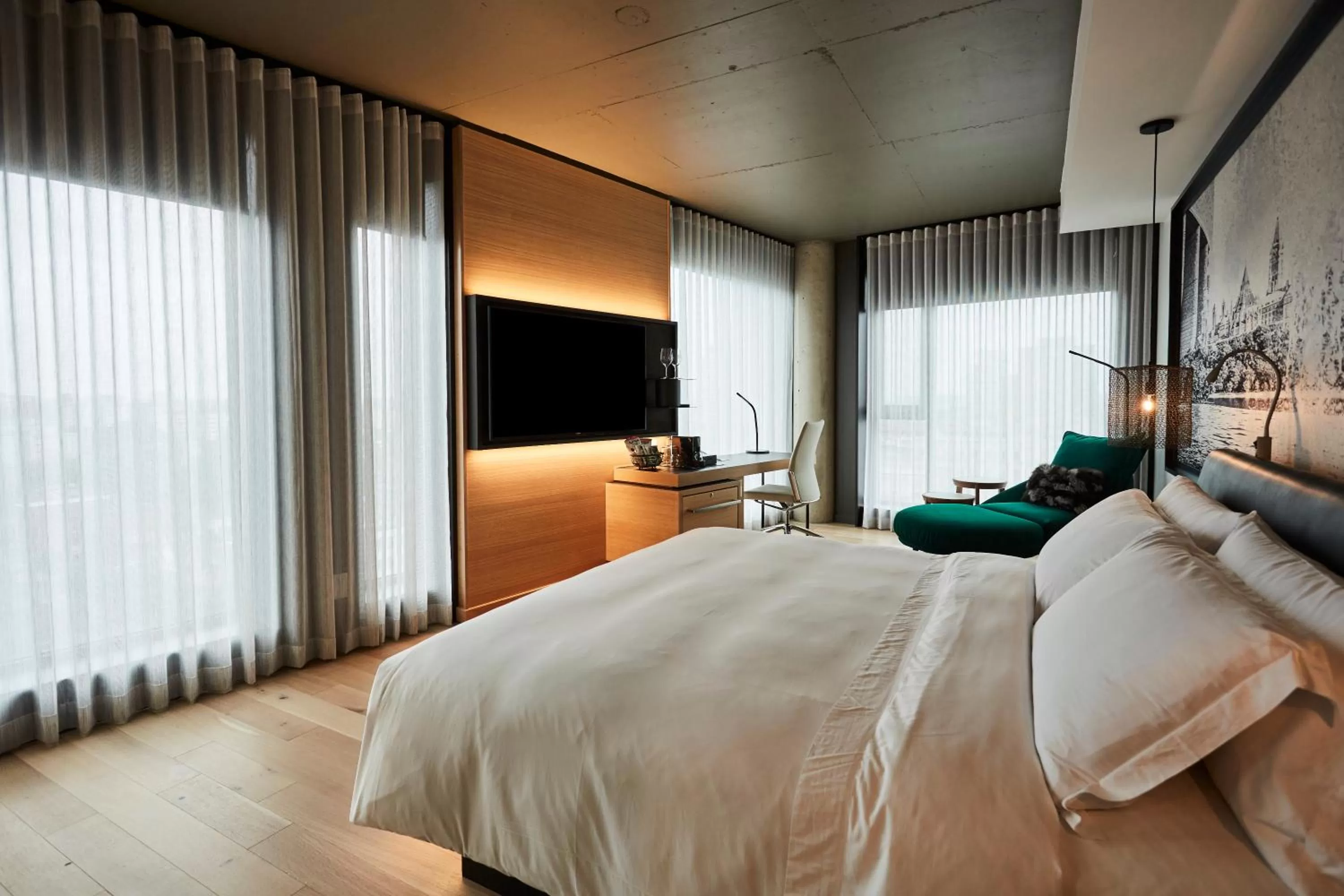 Bed in Le Germain Hotel Ottawa