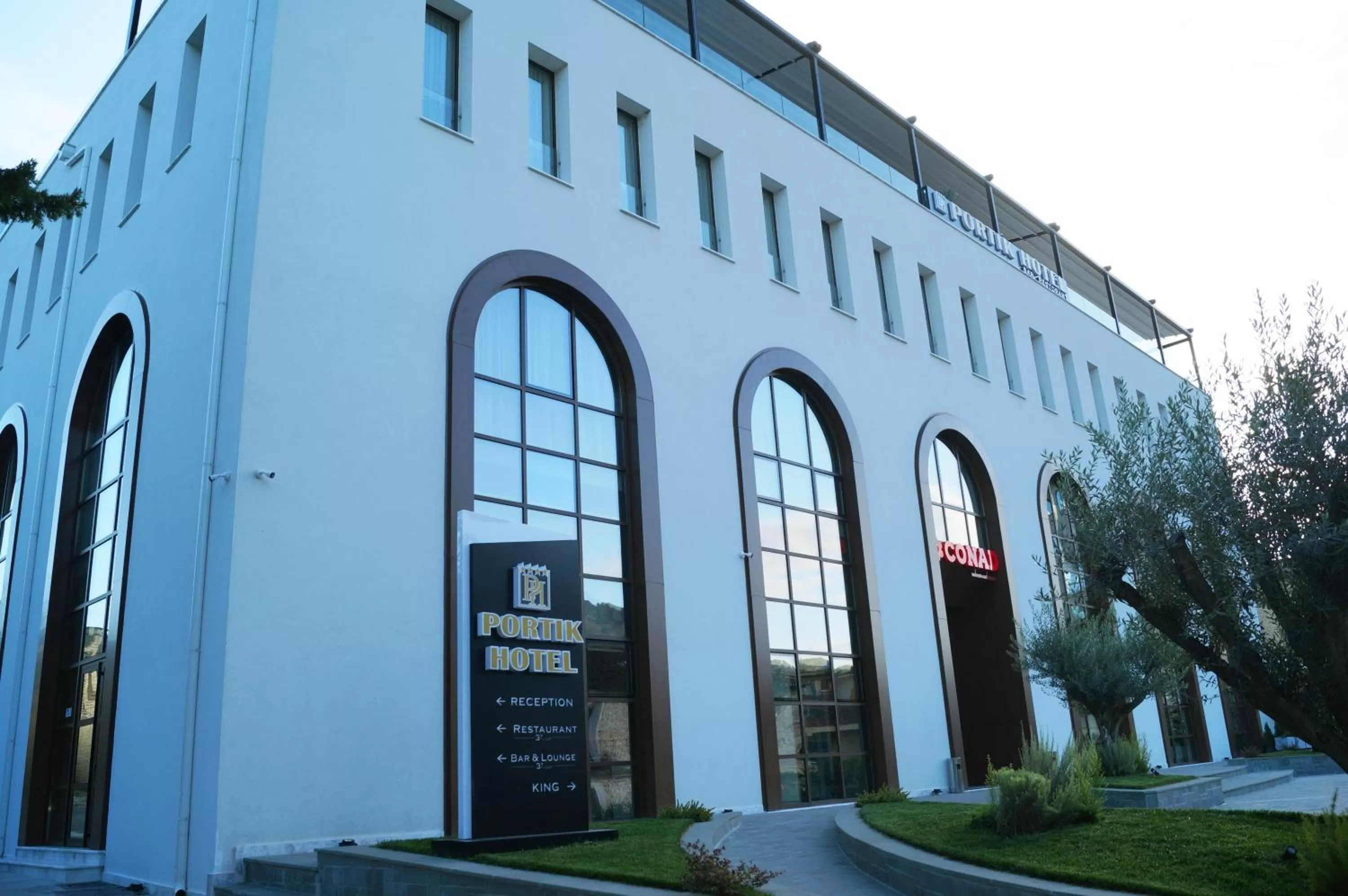 Property building in Portik Hotel