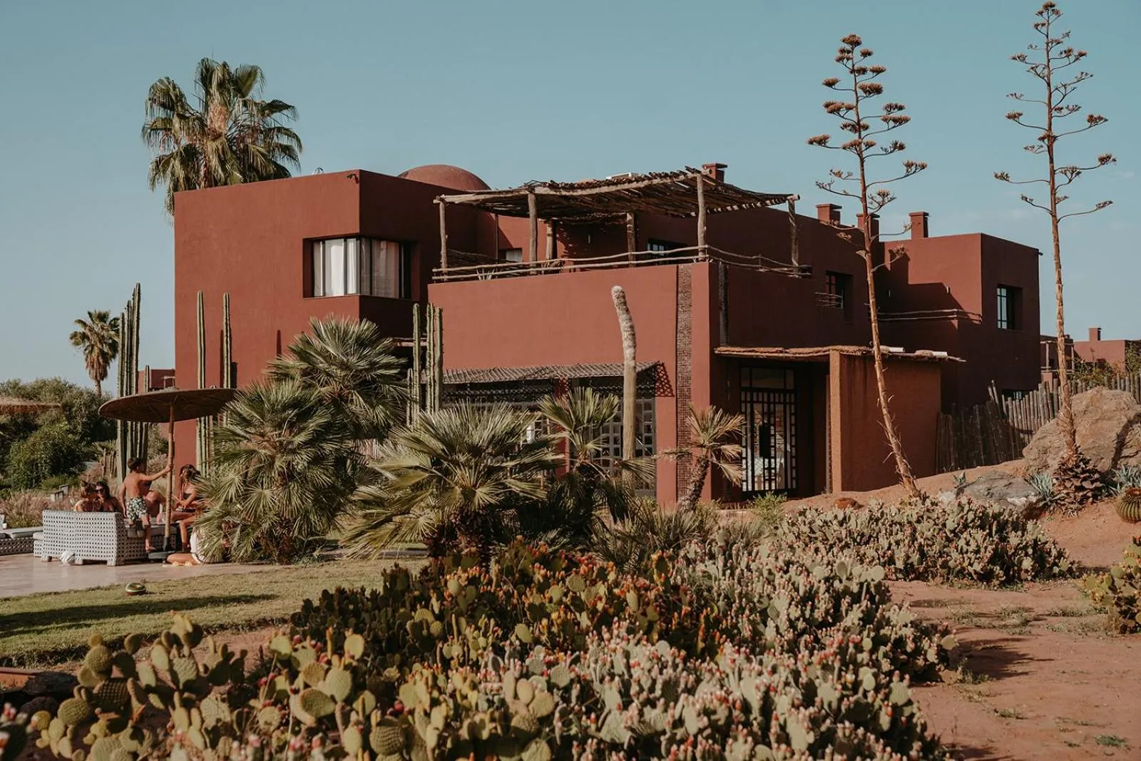 Garden in Fellah Hotel