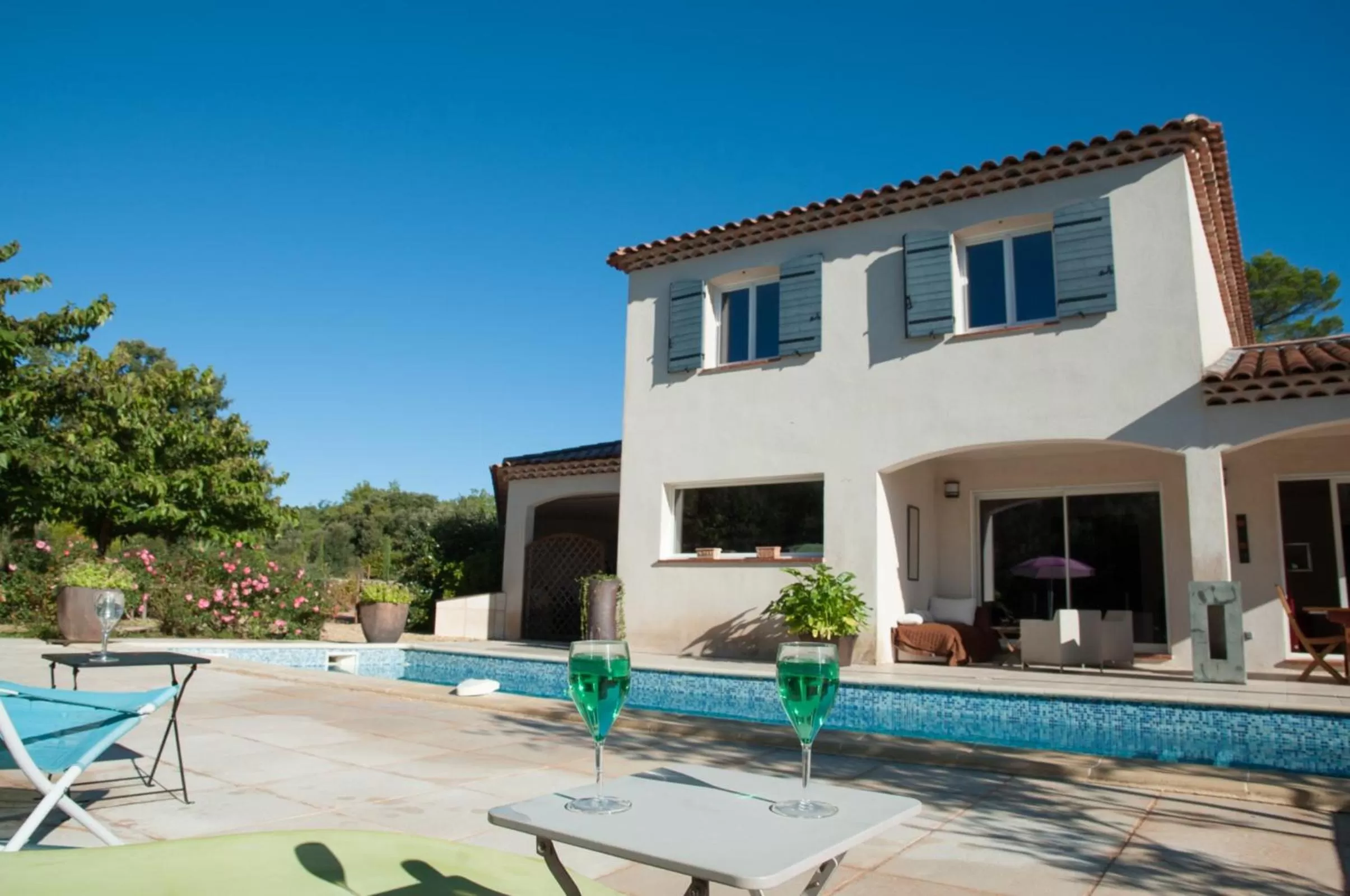 Patio in Le Mas Pinède