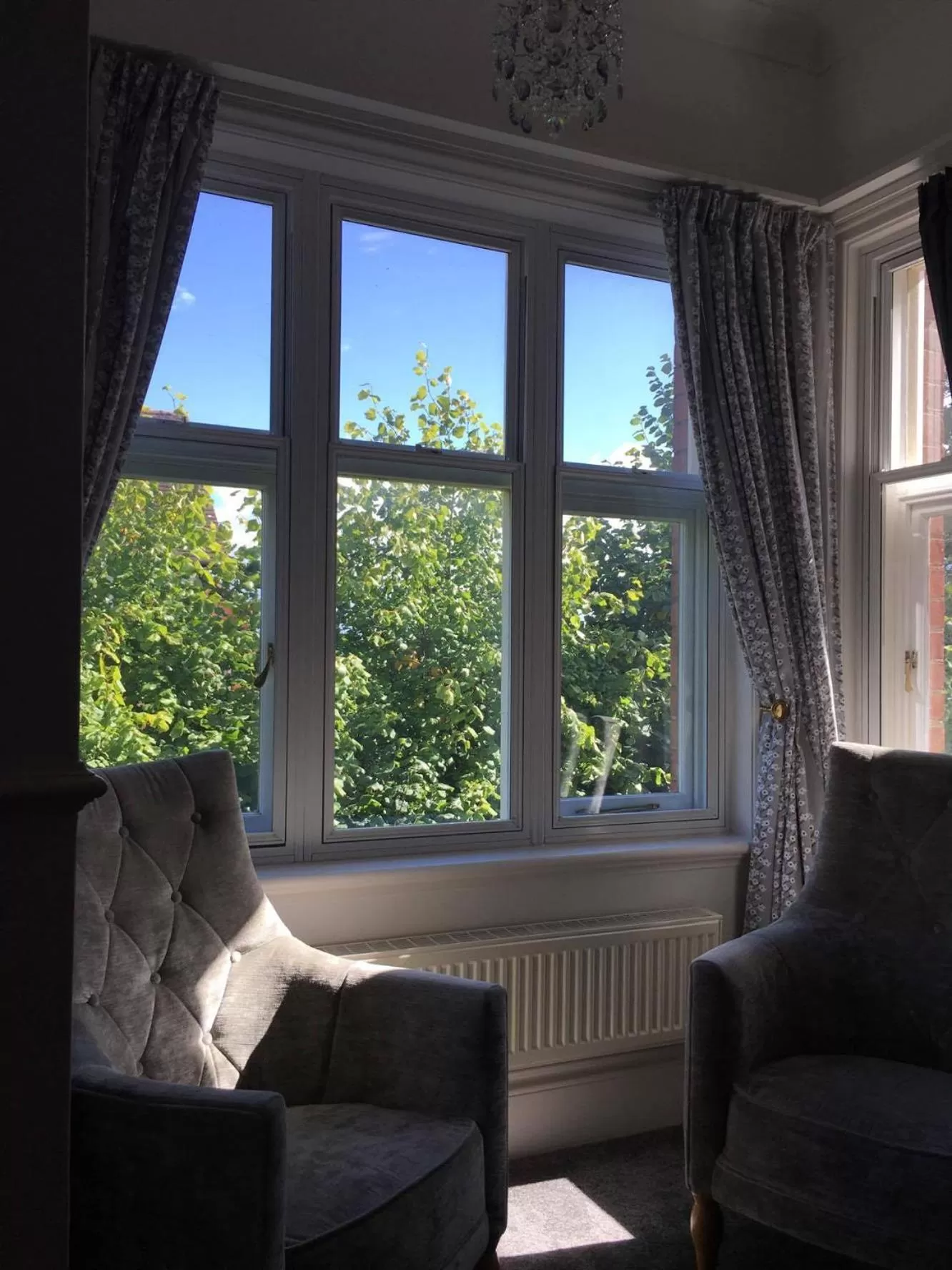 Seating Area in Copper Beech House