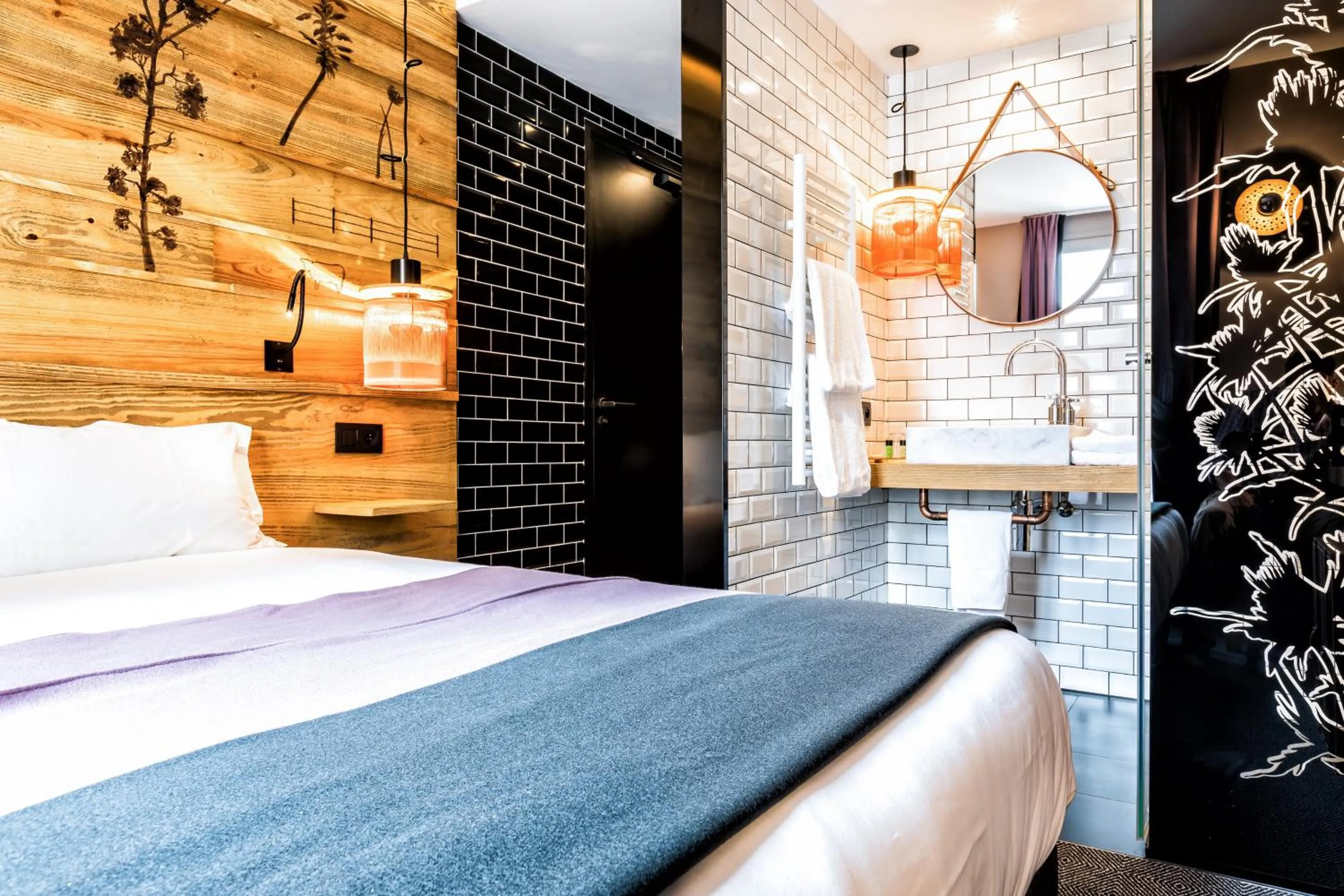 Photo of the whole room, Bed in Hotel Restaurant Au Boeuf Couronné