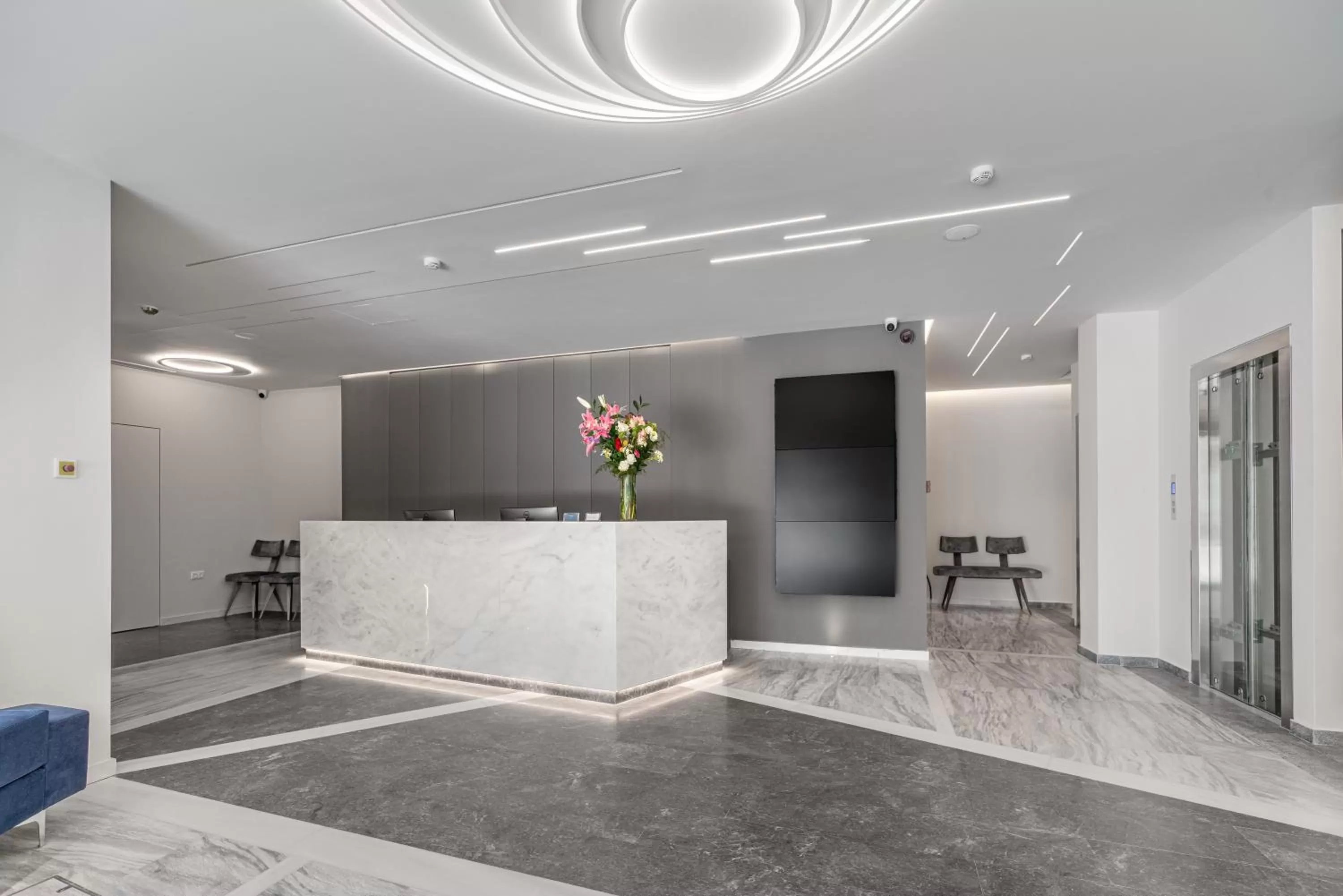 Lobby or reception in Hellenic Vibes Smart Hotel