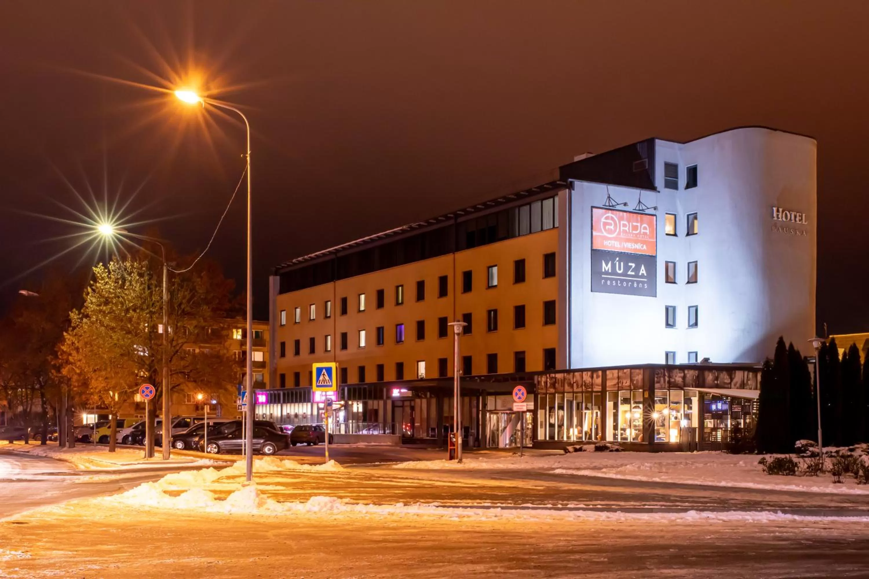 Property building in Rija Bauska Hotel